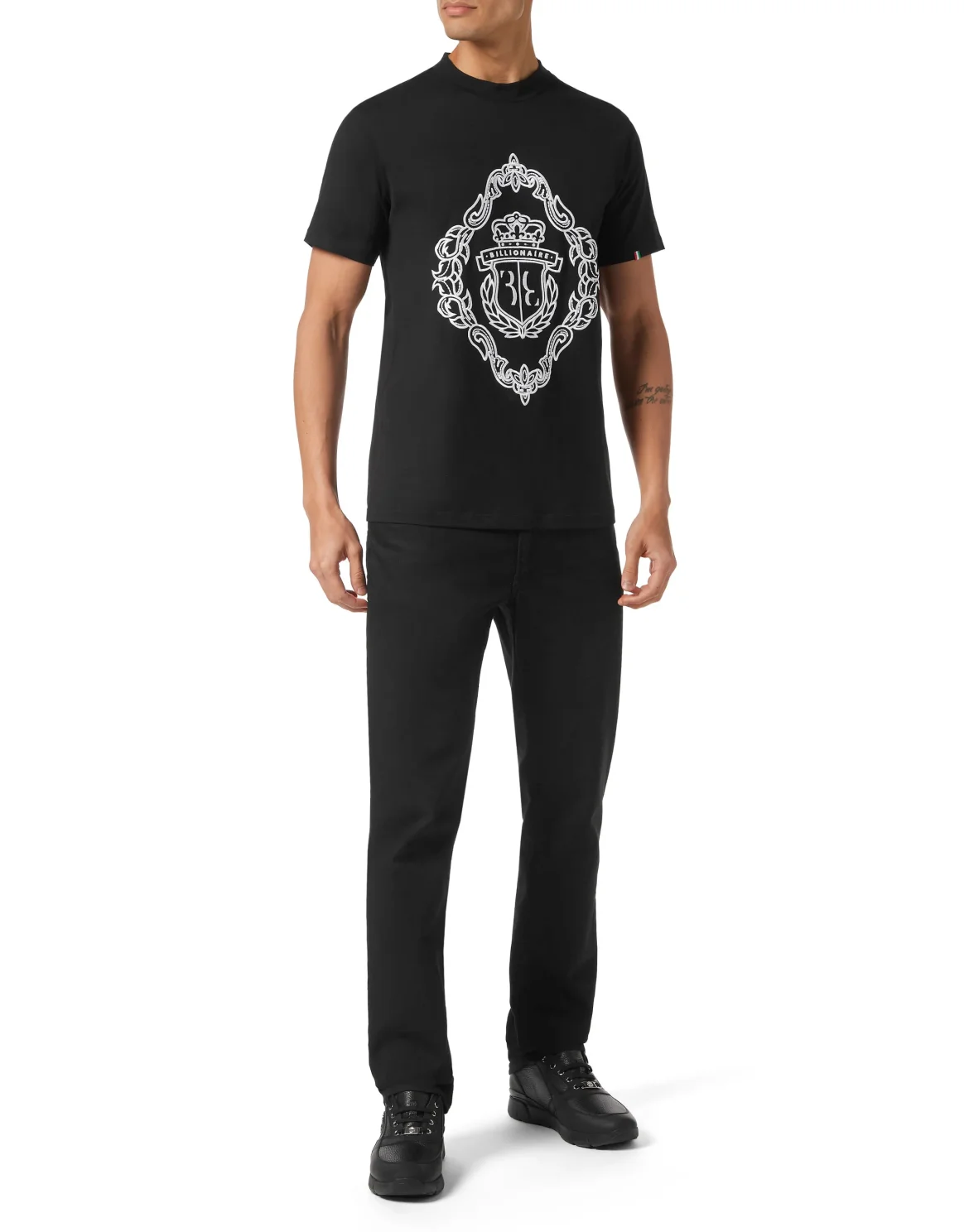 T-shirt Round Neck SS, цвет: Черный