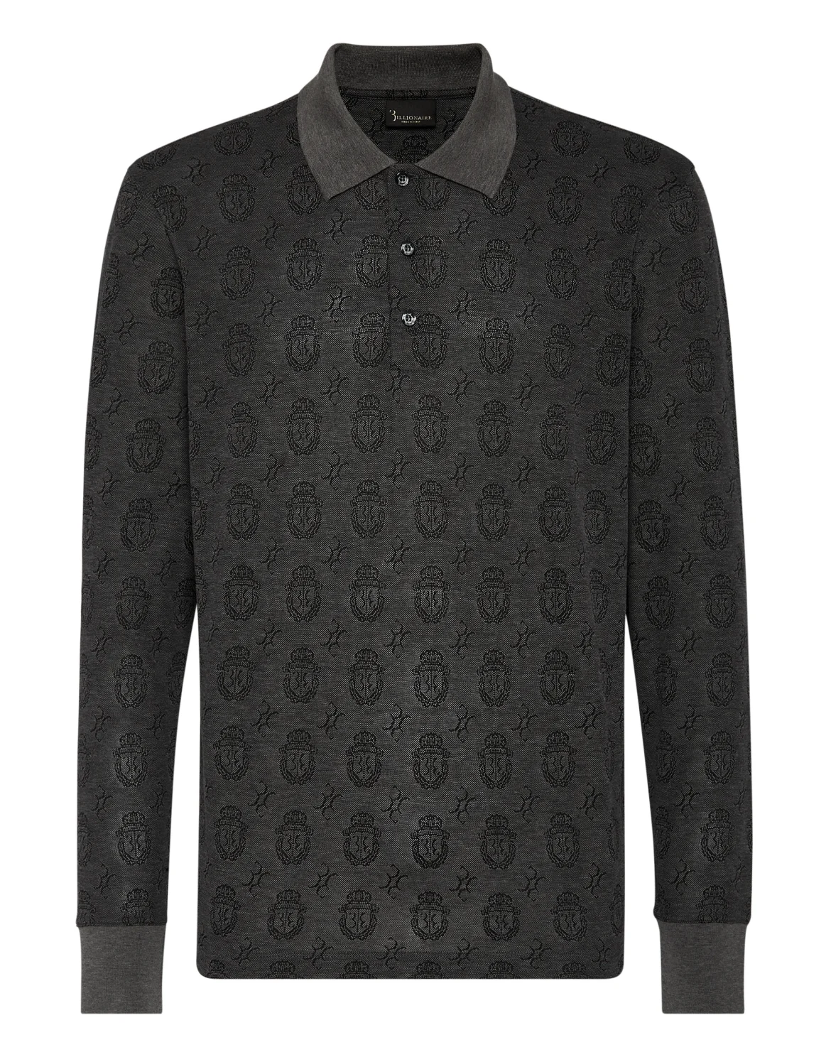 Polo shirt LS, цвет: Серый
