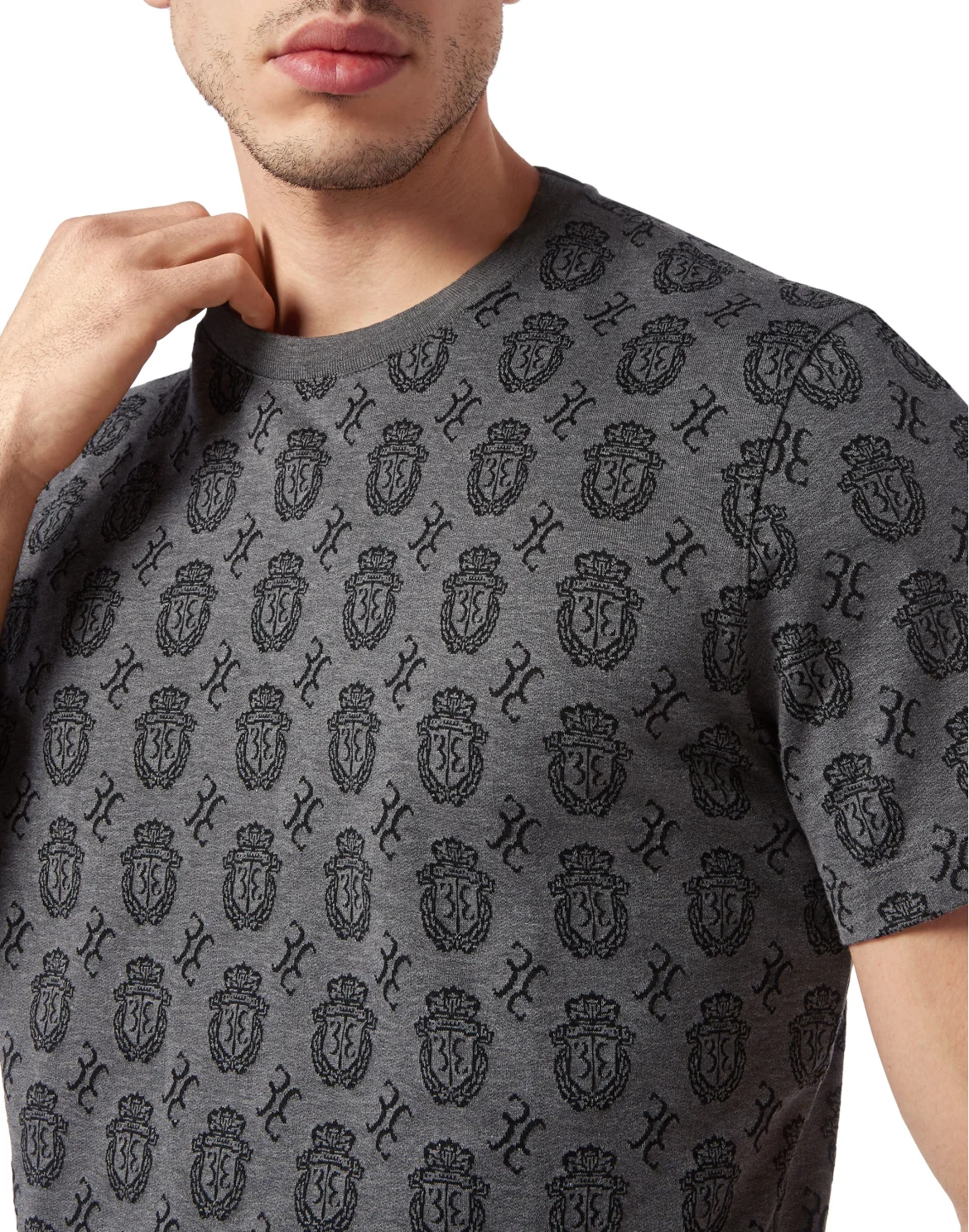 T-shirt Round Neck SS, цвет: Серый