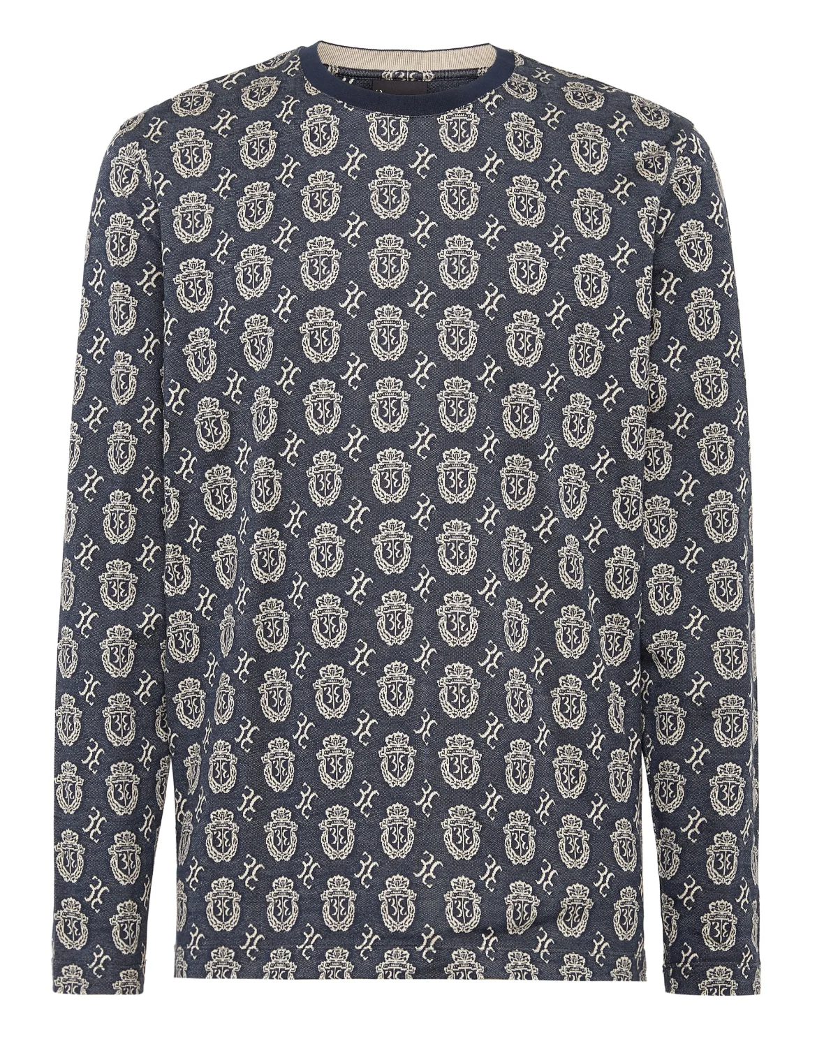 T-shirt Round Neck LS, цвет: Бежевый