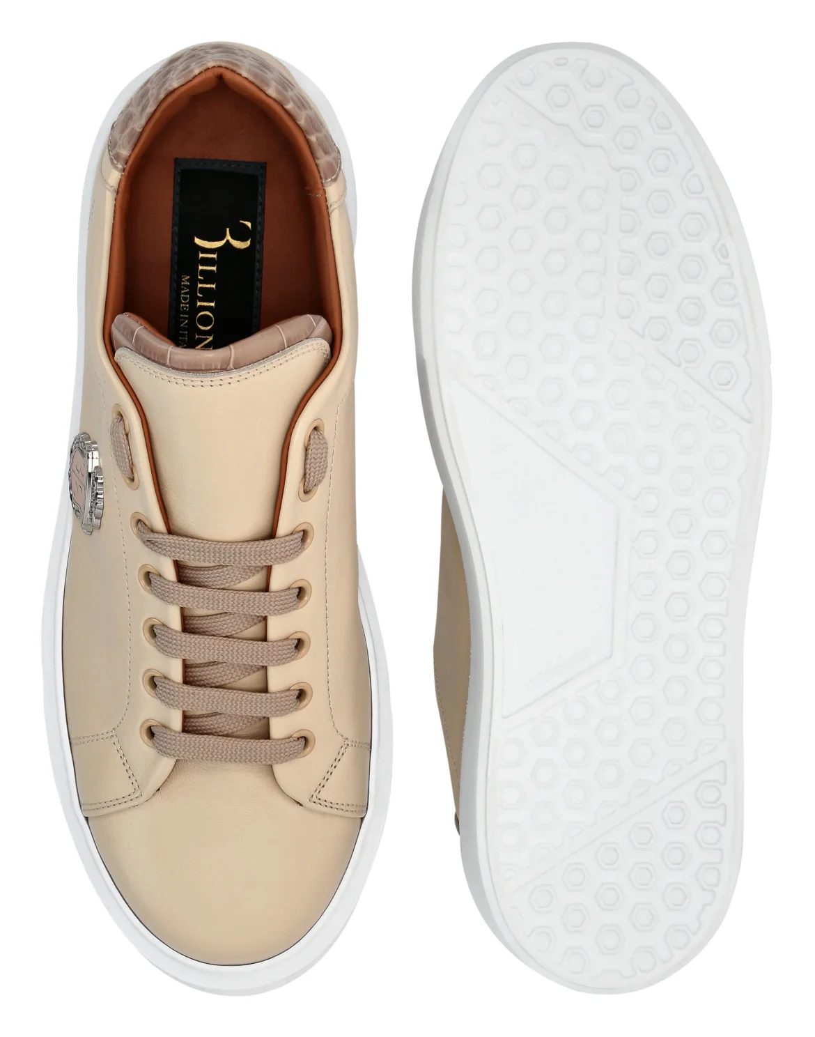 Sneakers Mid-Top Platforms, цвет: Бежевый