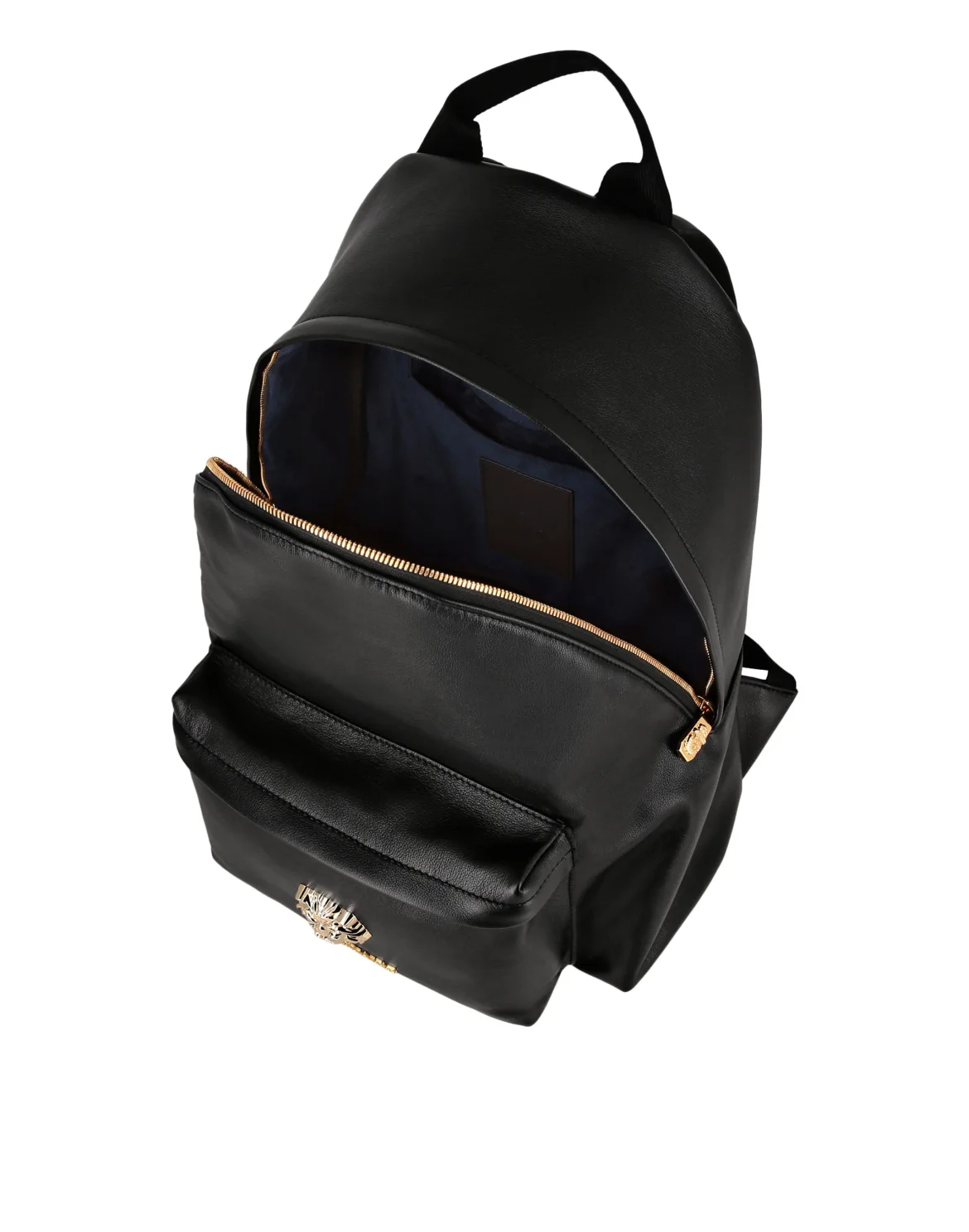 Leather Backpack, цвет: Черный