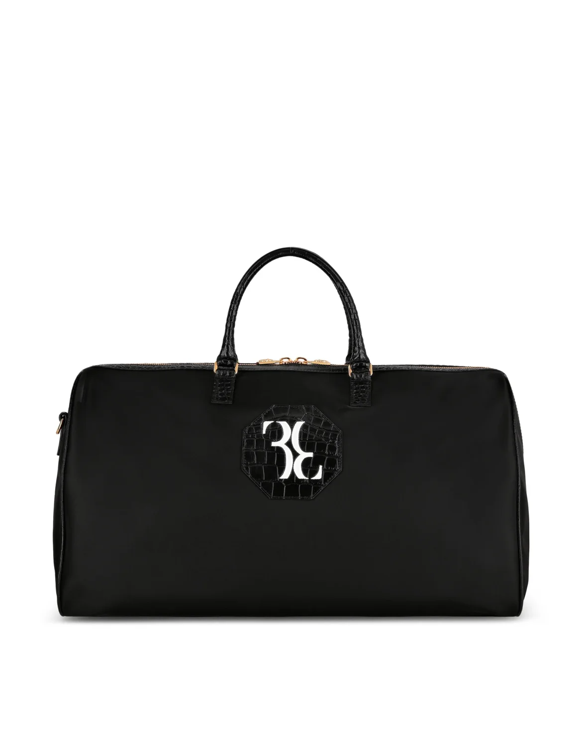 Crocco Printed Travel Bag, цвет: Черный