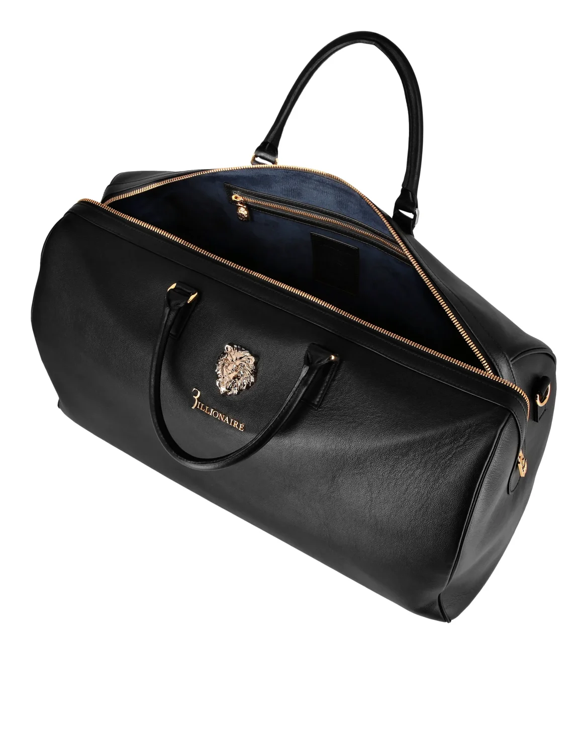 Leather Travel Bag, цвет: Черный