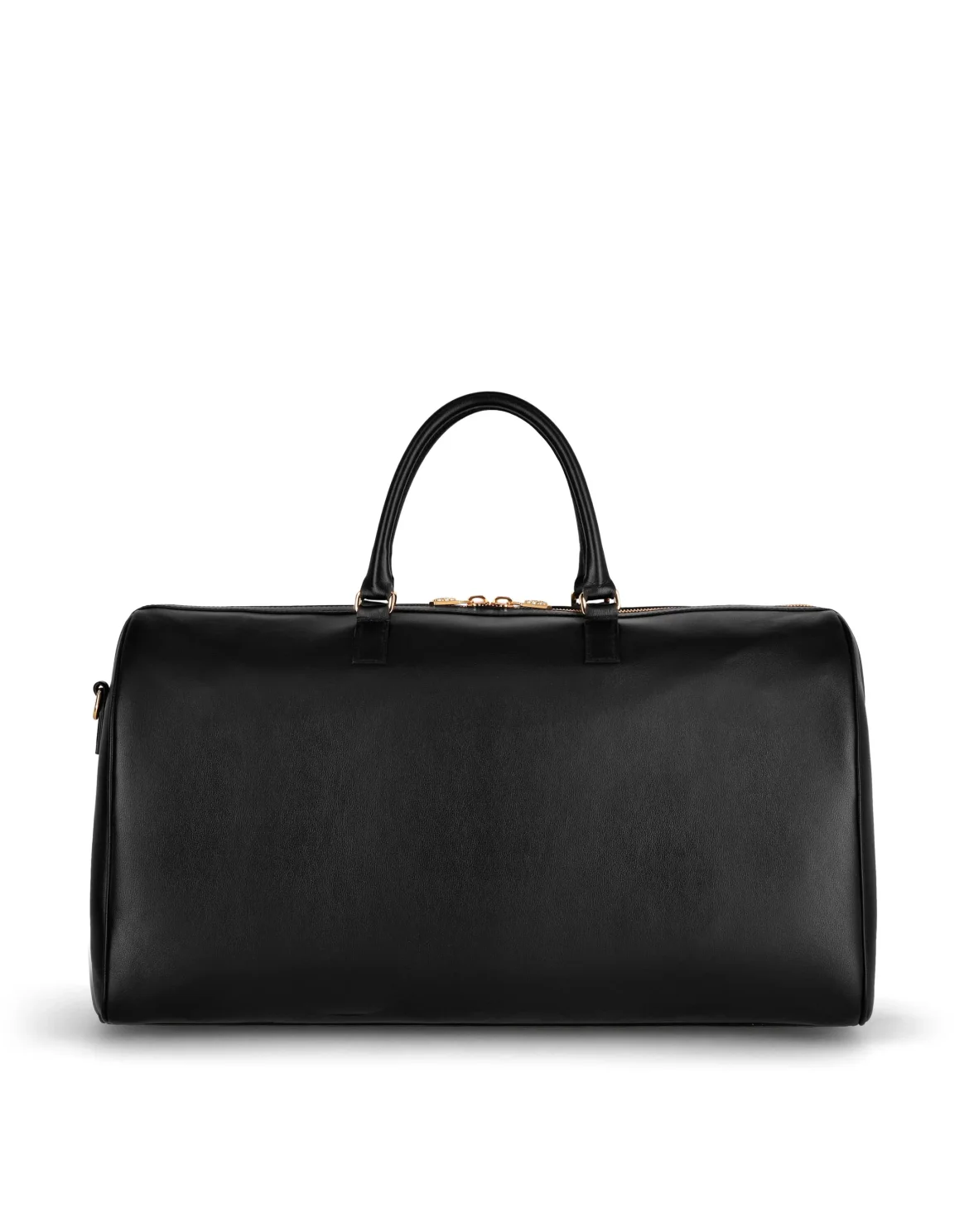 Leather Travel Bag, цвет: Черный
