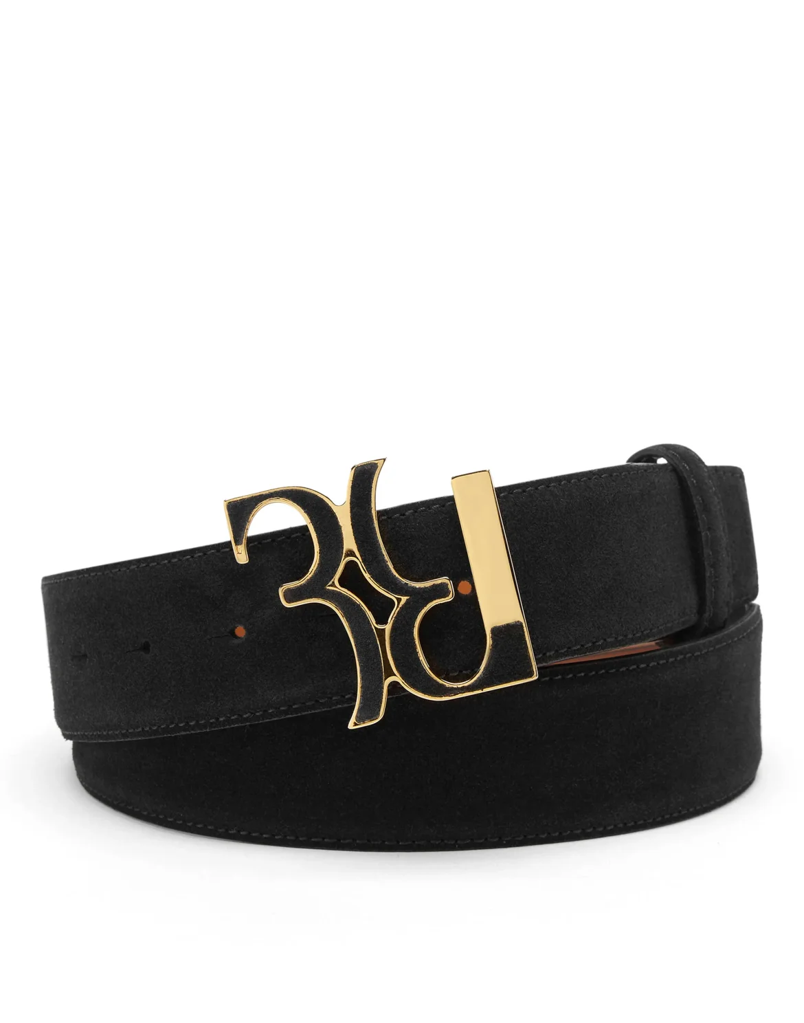 Suede Belt, цвет: Черный