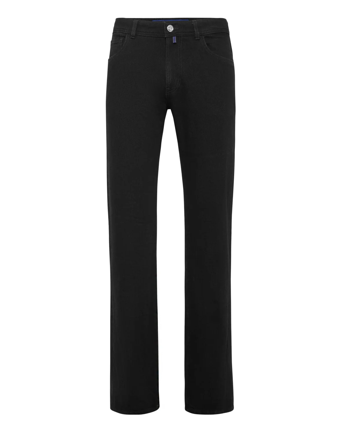Denim Trousers Regular fit, цвет: Черный