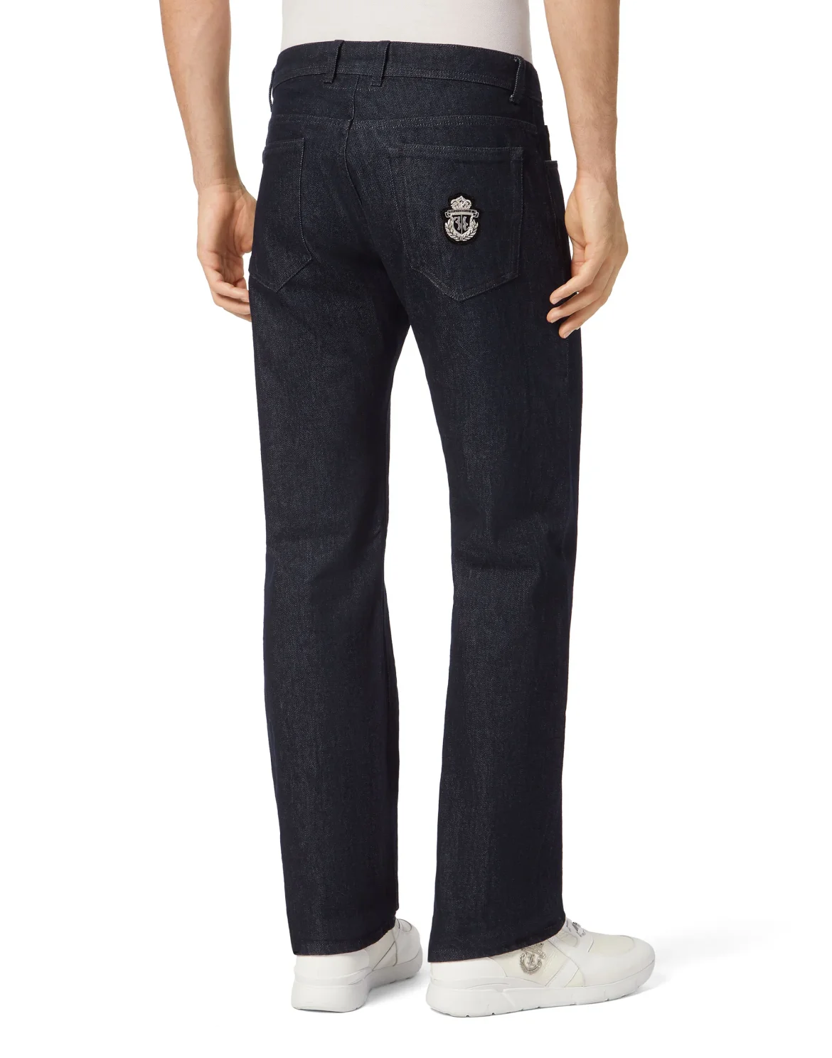 Denim Trousers Regular Fit, цвет: Синий