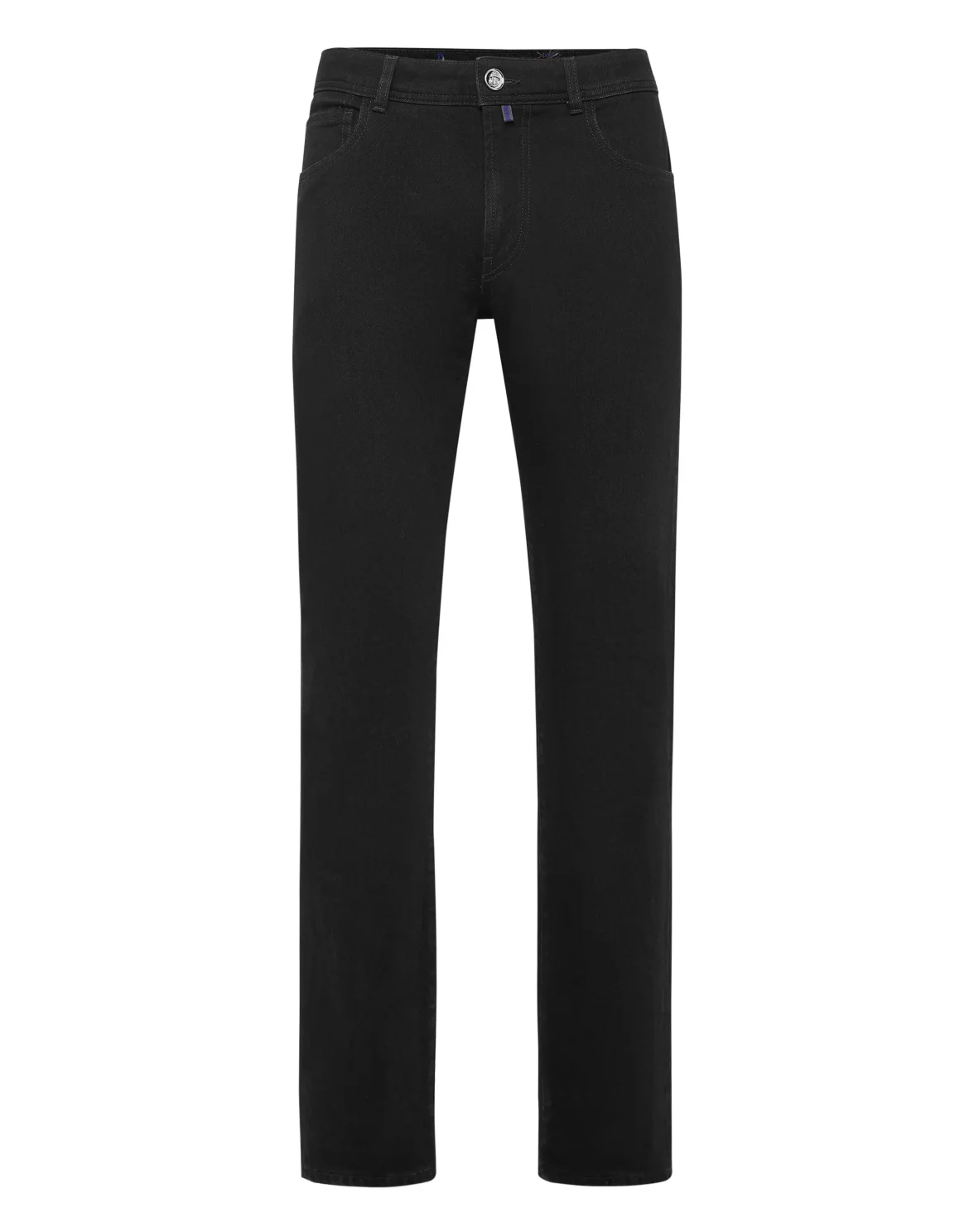 Denim Trousers Super Straight Cut, цвет: Черный