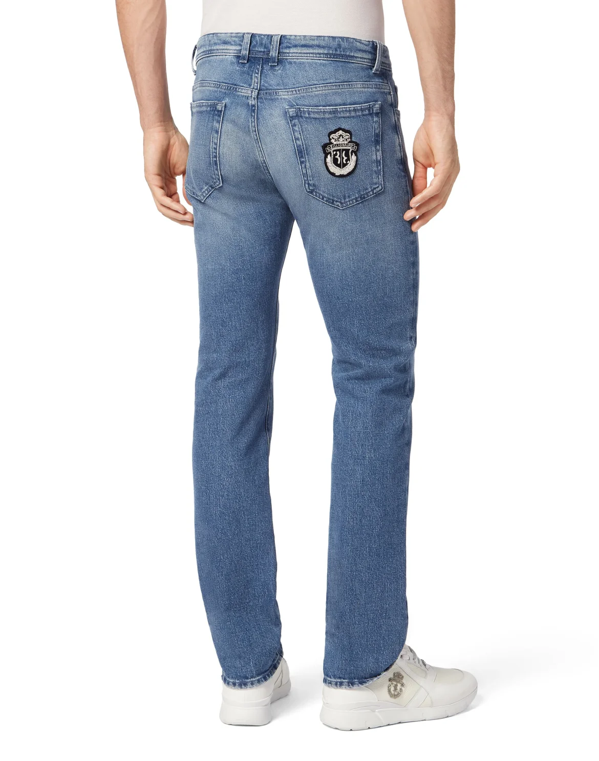 Denim Trousers Super Straight Cut, цвет: Голубой