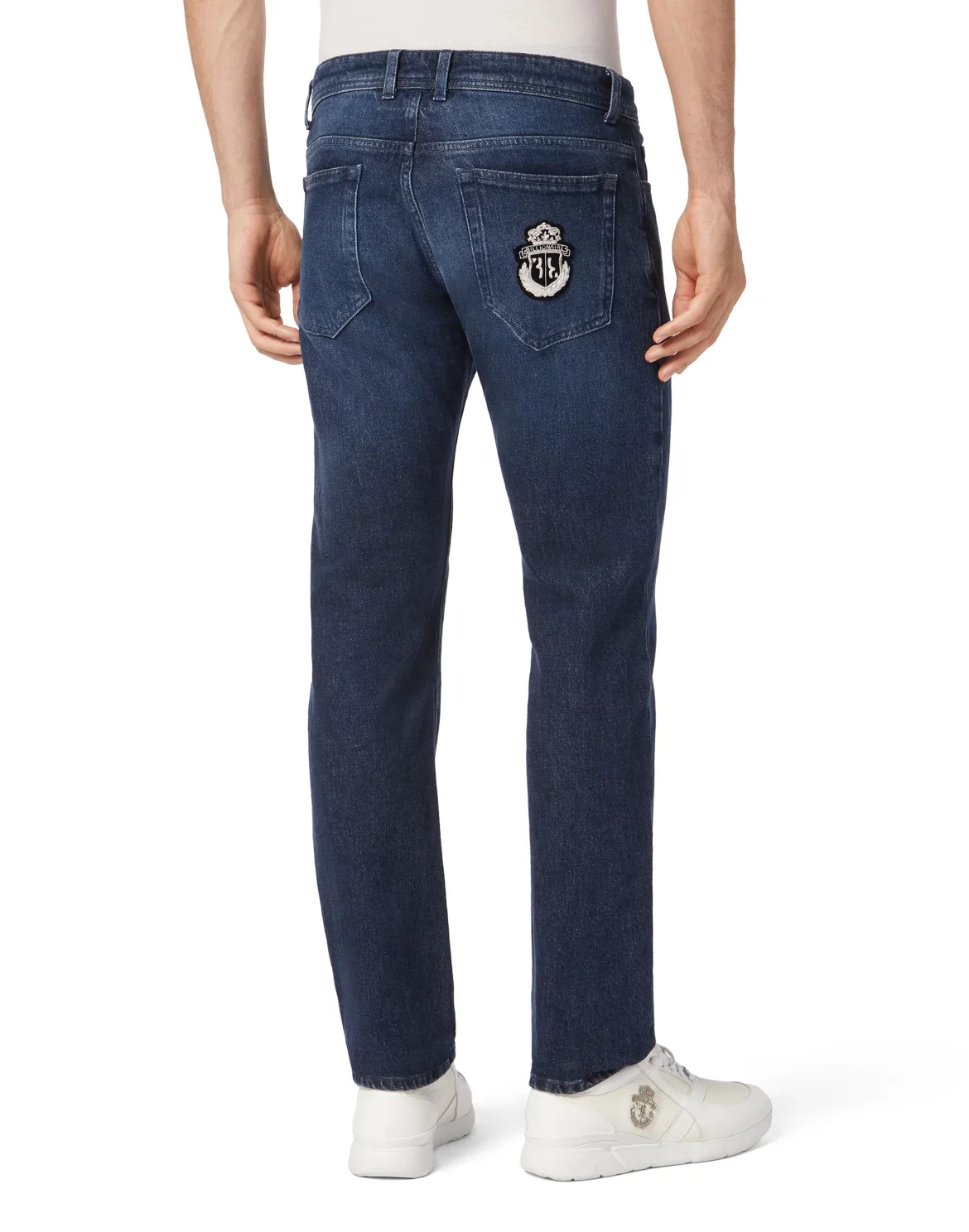 Denim Trousers Super Straight Cut, цвет: Синий