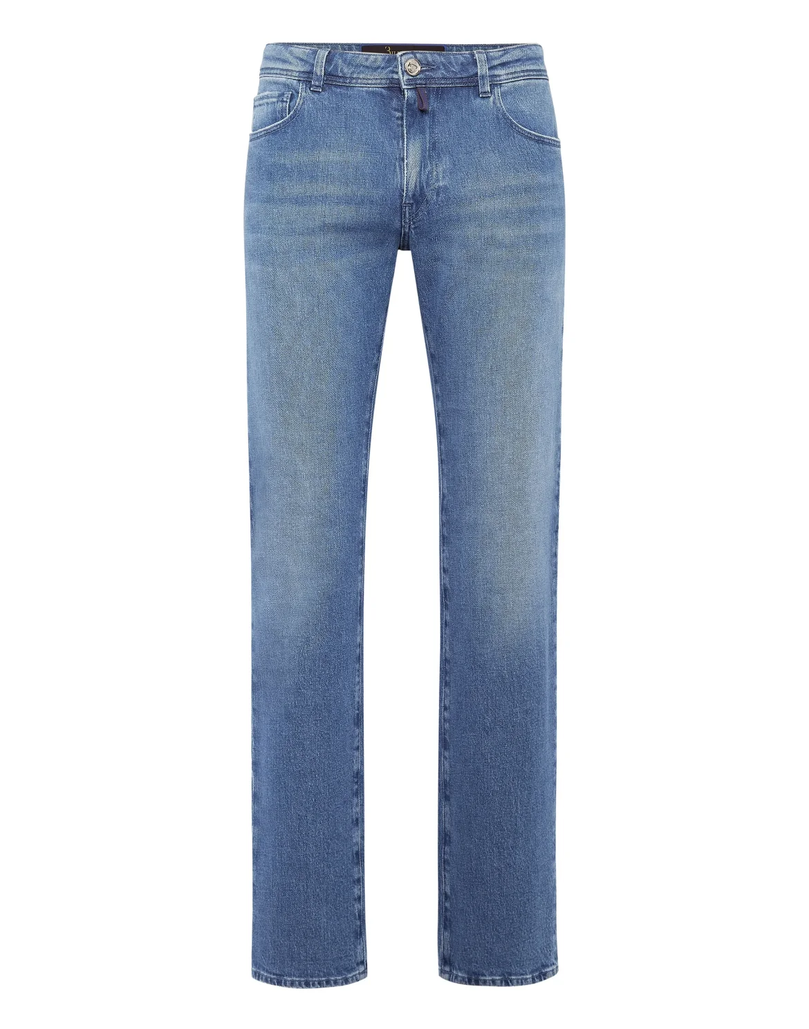 Denim Trousers Regular fit, цвет: Голубой