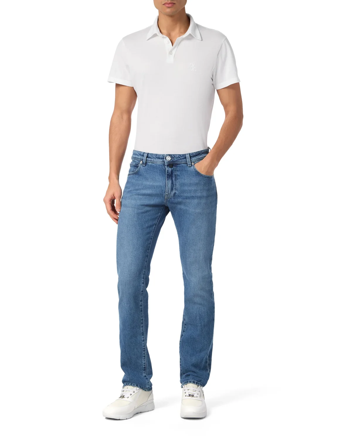 Denim Trousers Super Straight Cut, цвет: Голубой