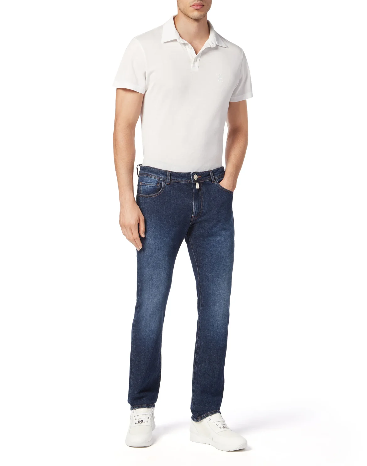 Denim Trousers Super Straight Cut, цвет: Синий