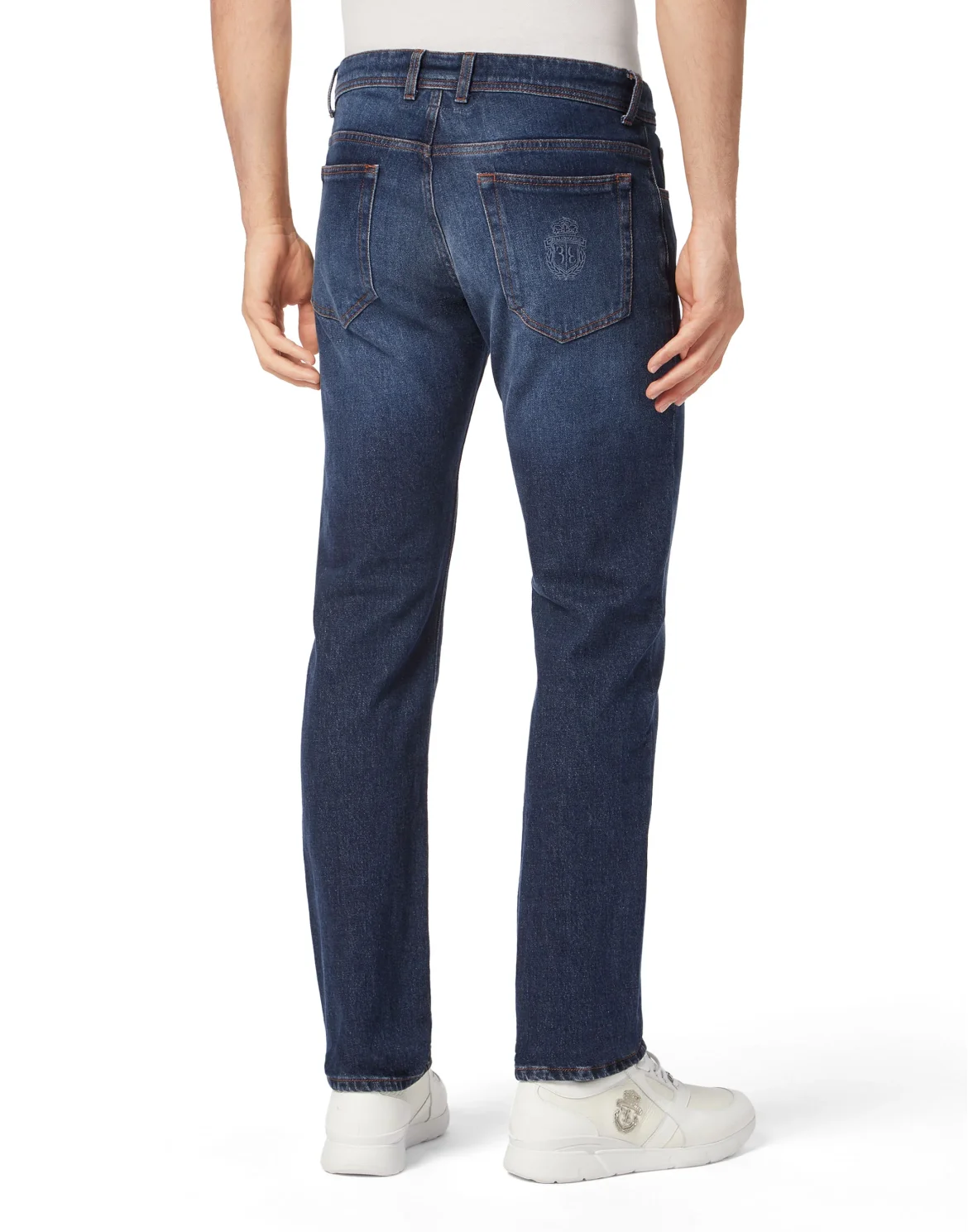 Denim Trousers Super Straight Cut, цвет: Синий