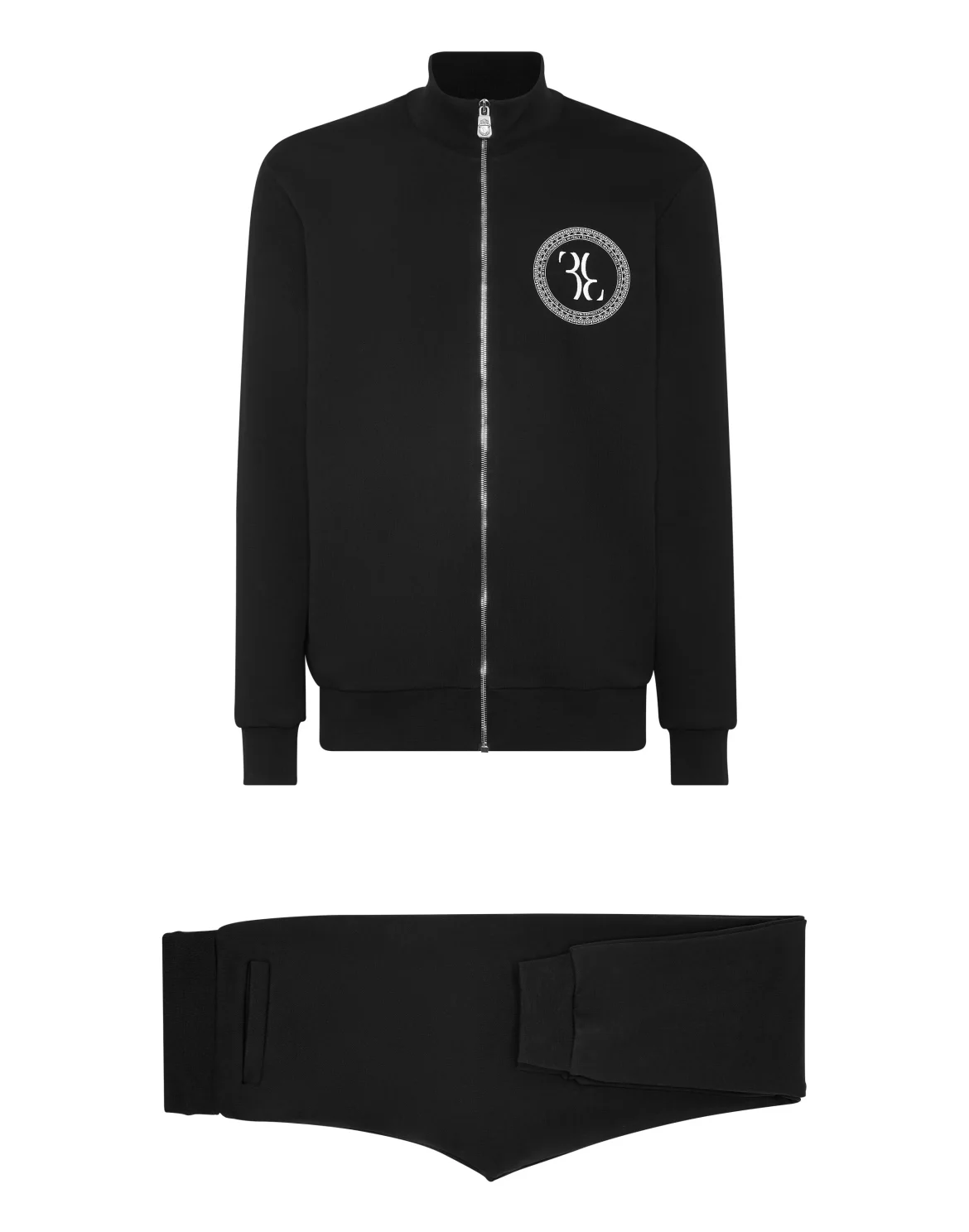 Jogging Tracksuit: Top/Trousers, цвет: Черный