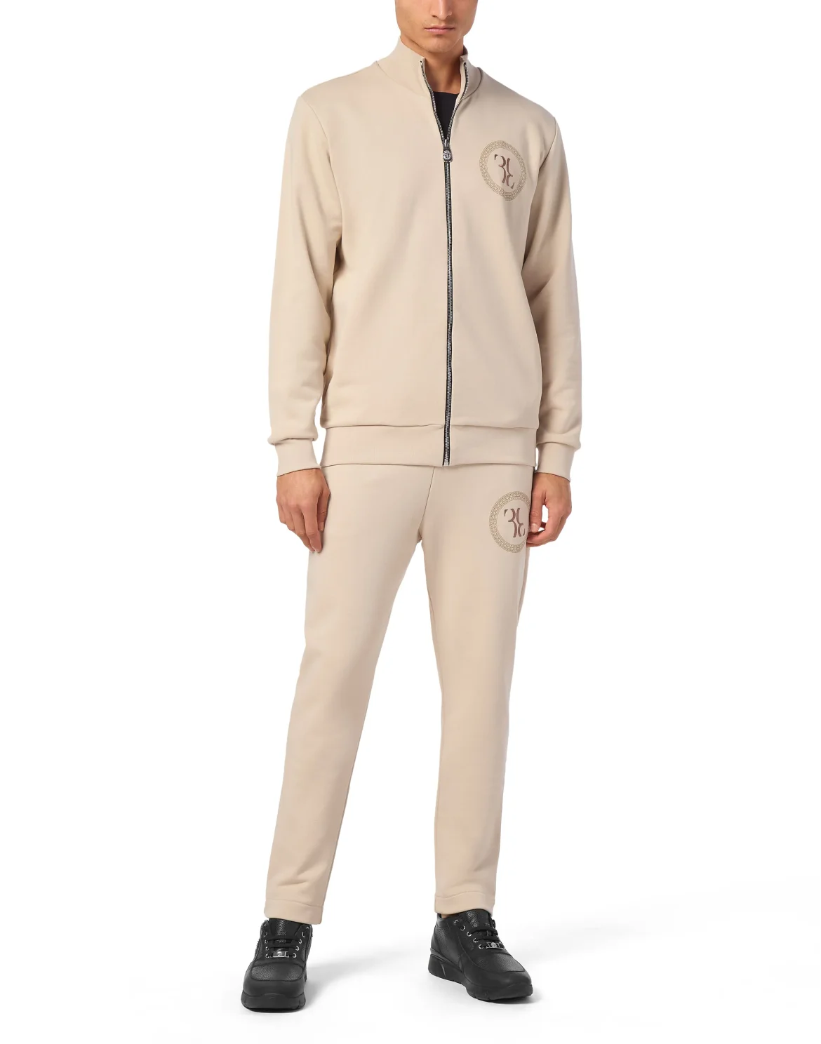 Jogging Tracksuit: Top/Trousers, цвет: Бежевый