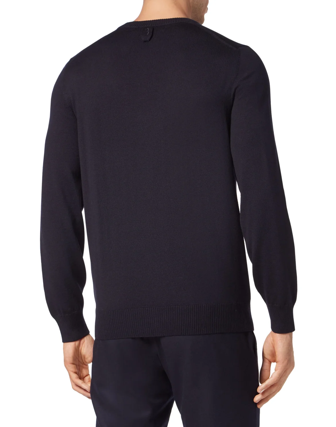 Pullover Round Neck LS, цвет: Синий