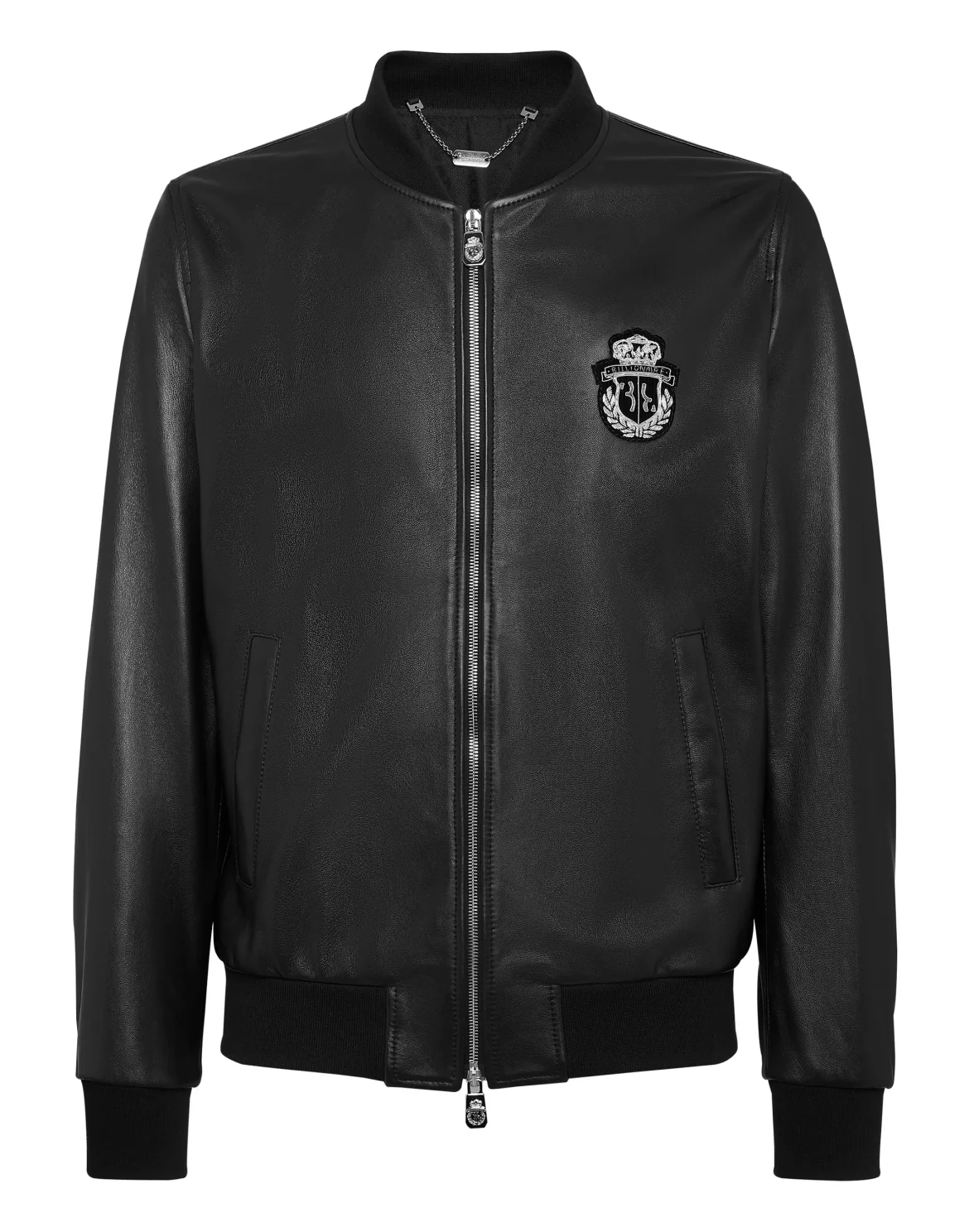 Leather Jacket, цвет: Черный