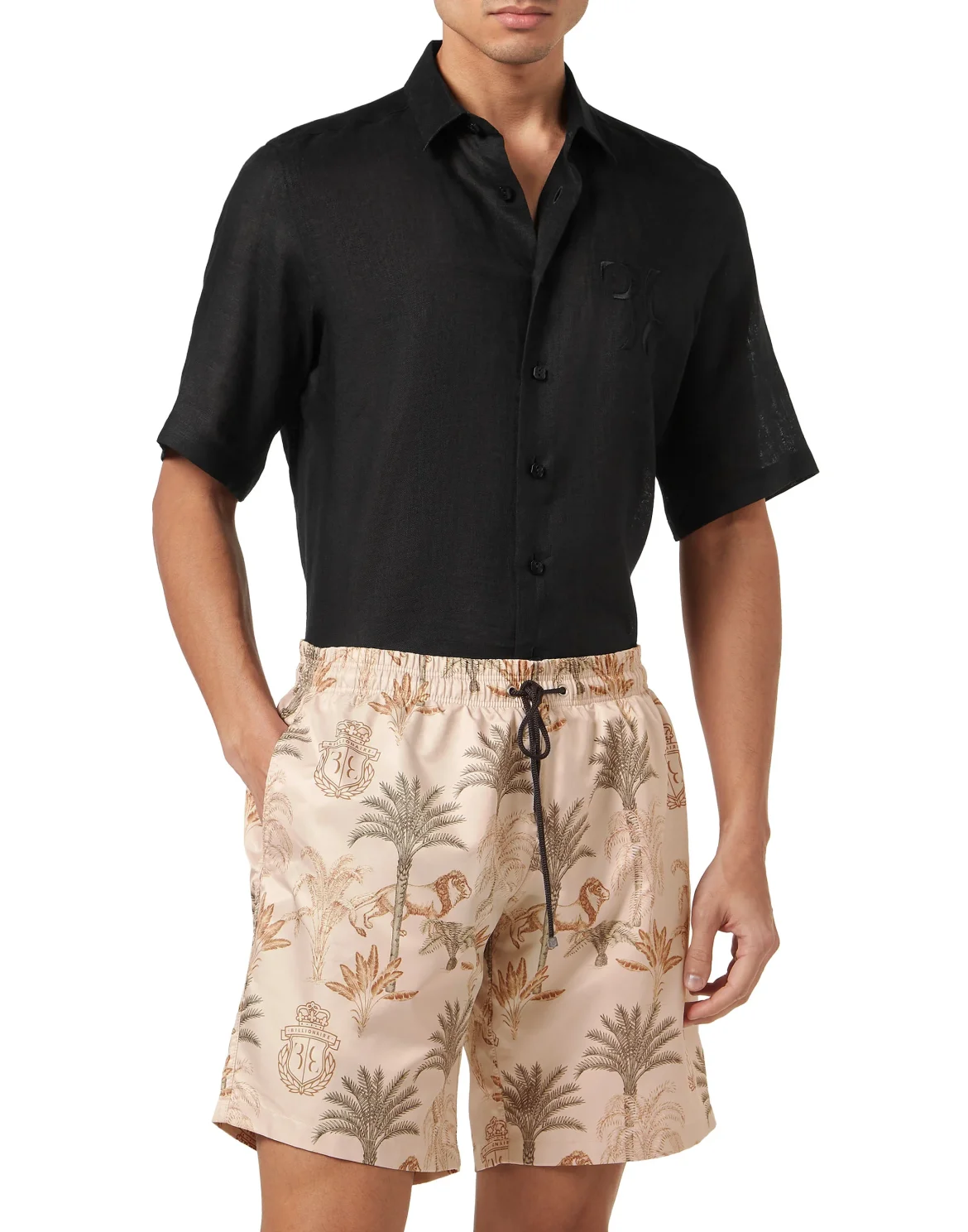 Swimwear Boxer Shorts, цвет: Бежевый