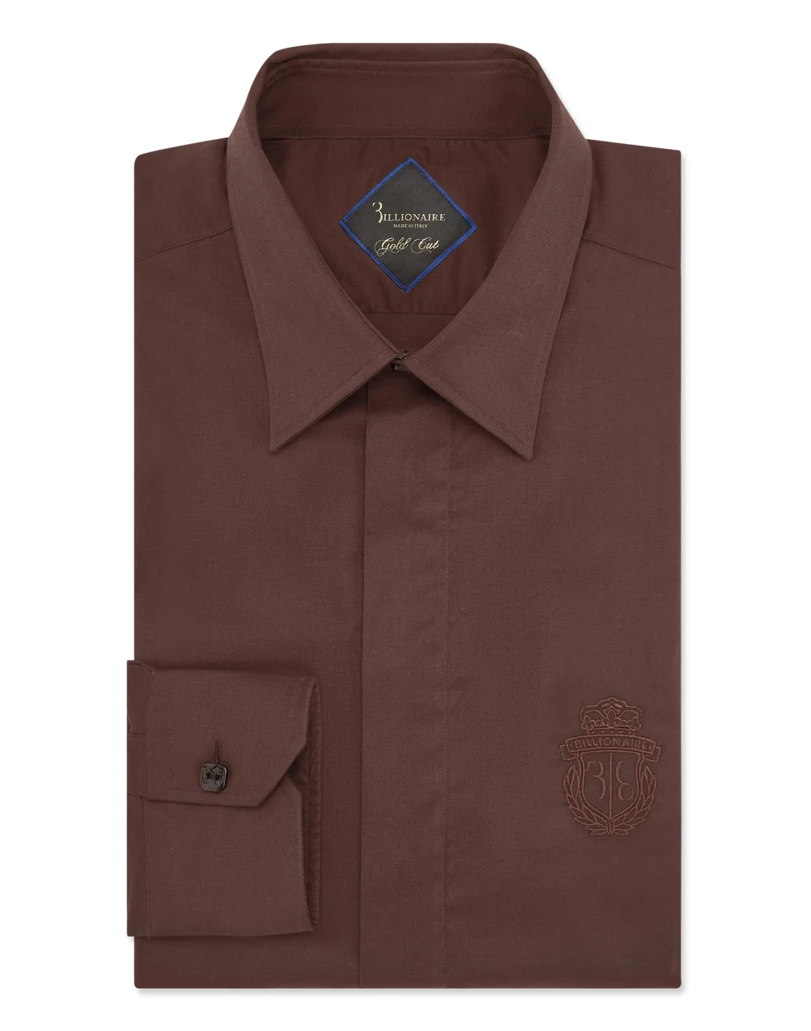 Shirt  Slim Fit, цвет: Коричневый