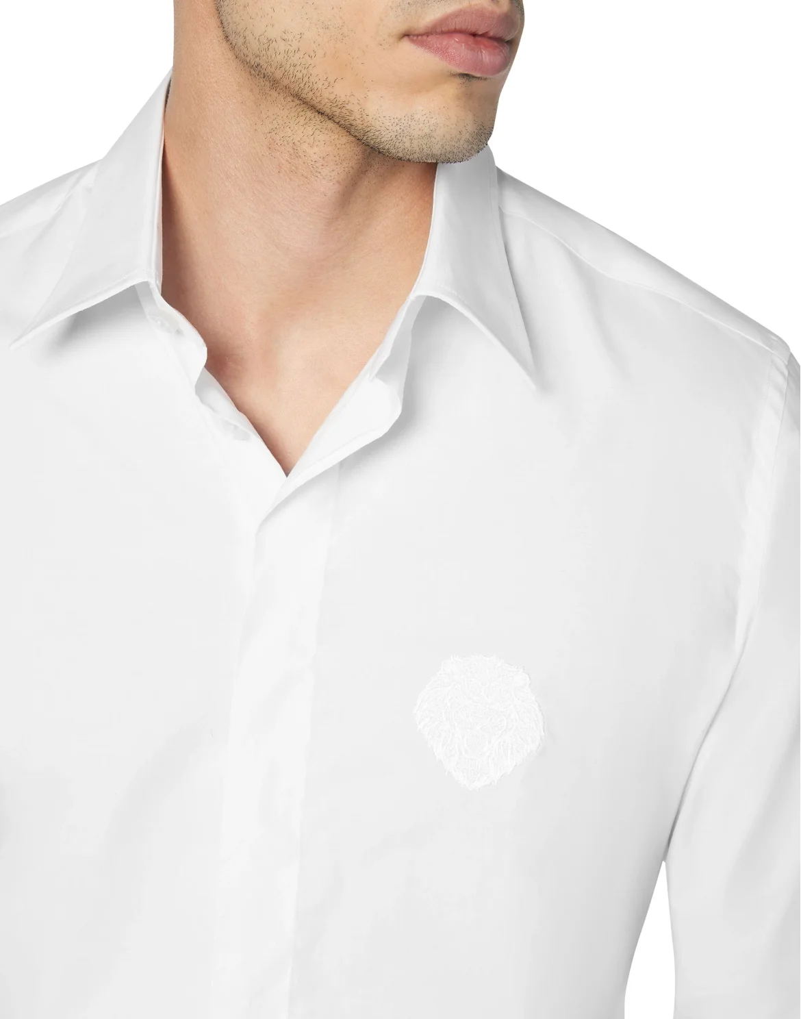 Shirt Slim Fit, цвет: Белый