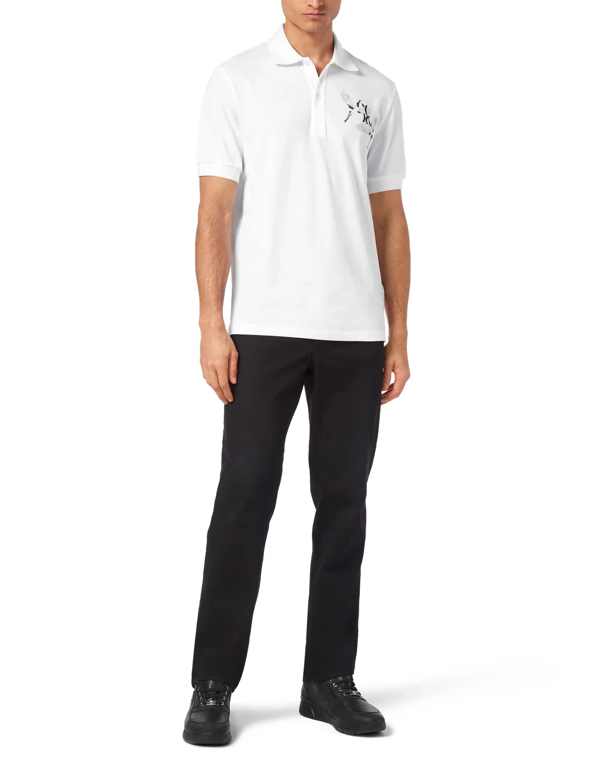Piquet Polo Shirt, цвет: Белый