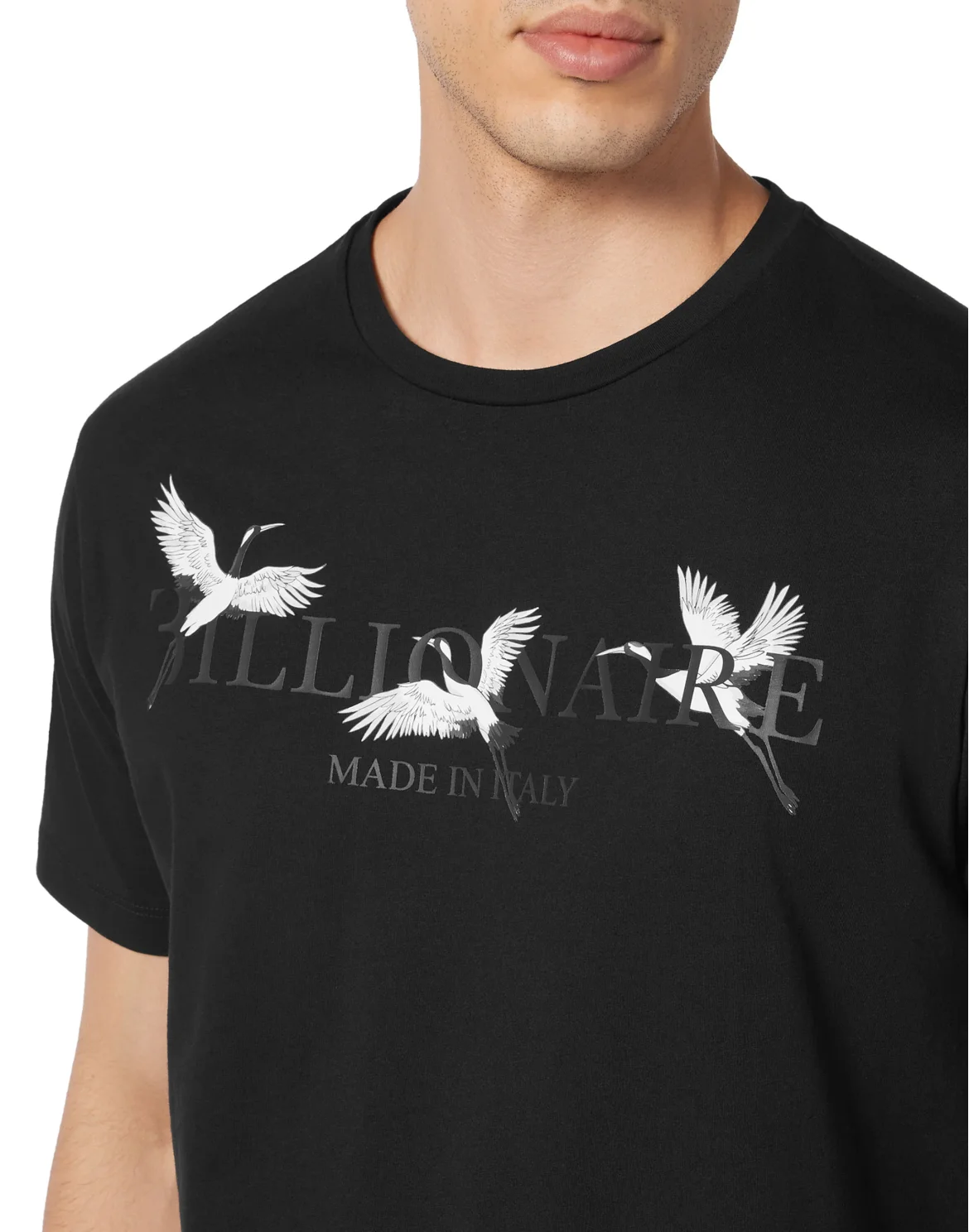 T-shirt Round neck SS, цвет: Черный