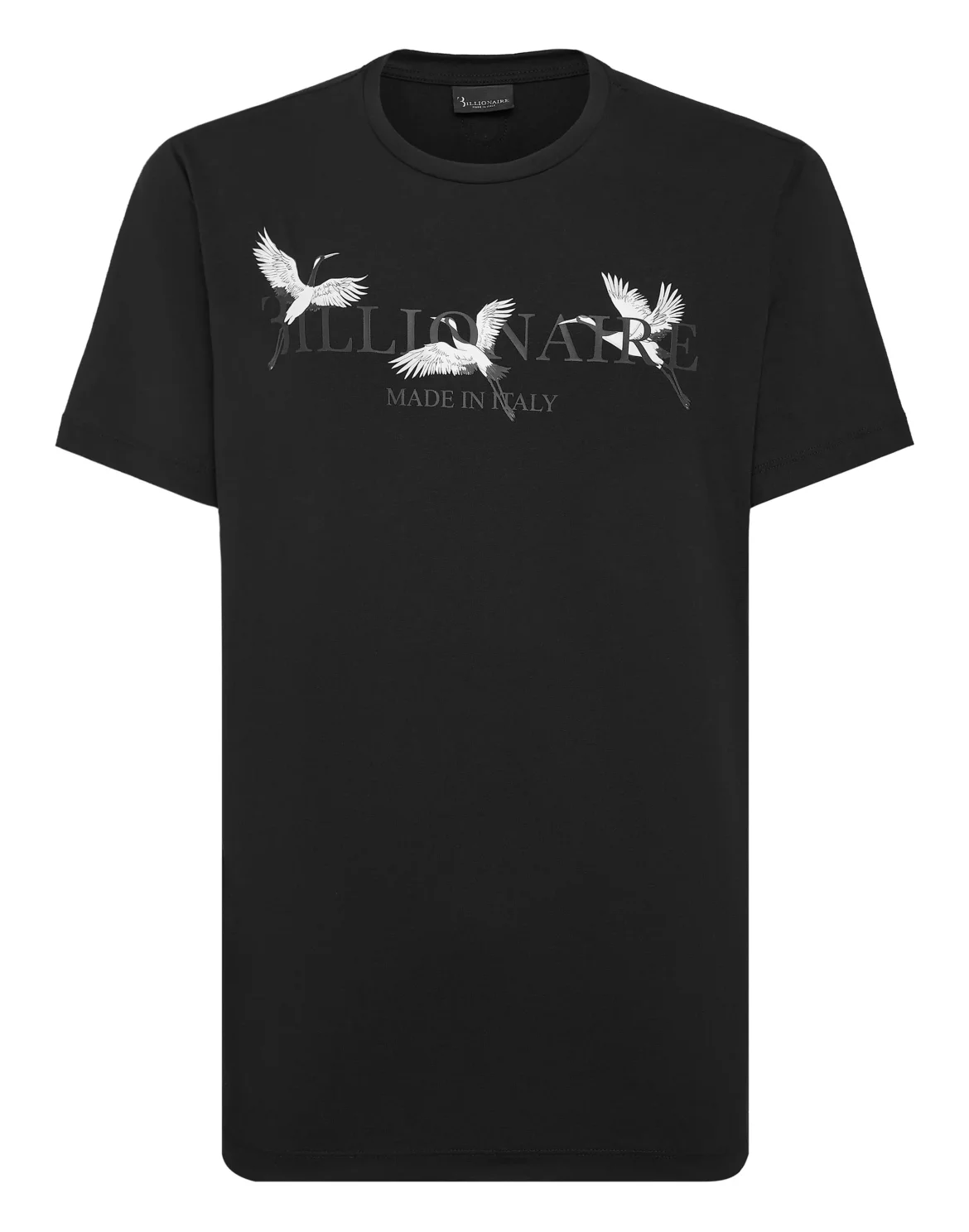 T-shirt Round neck SS, цвет: Черный