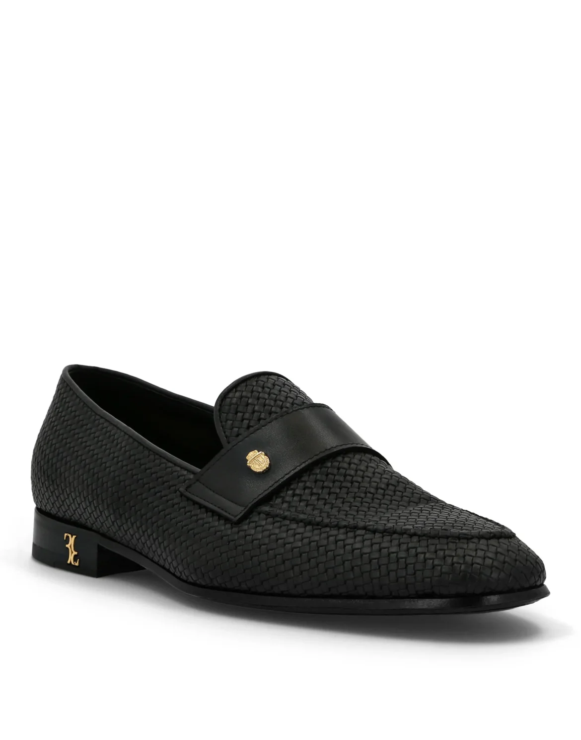 Leather Loafers, цвет: Черный