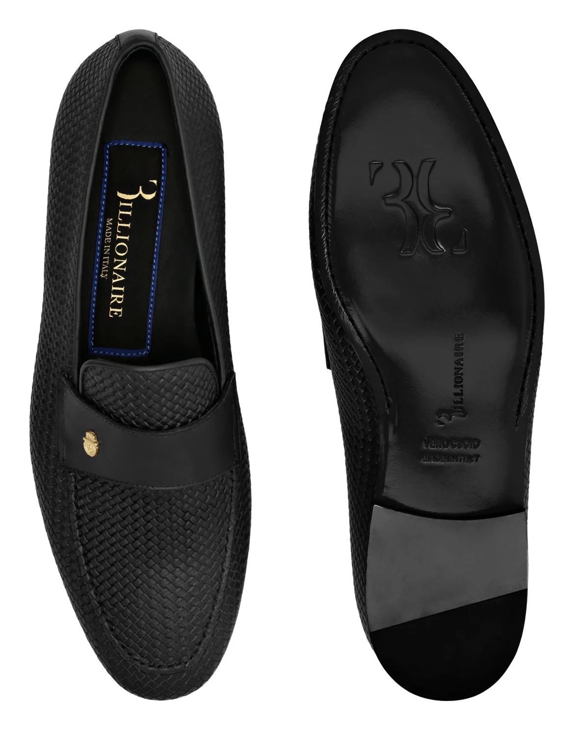 Leather Loafers, цвет: Черный