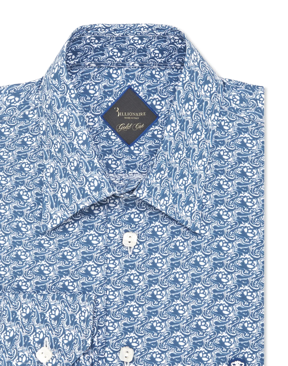 Shirt Gold Cut LS, цвет: Голубой