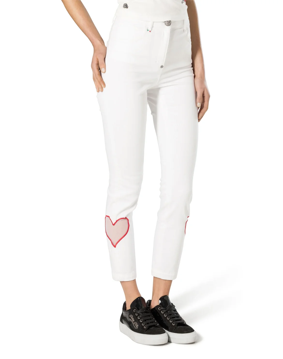 High Waist Jegging "El paso", цвет: Белый