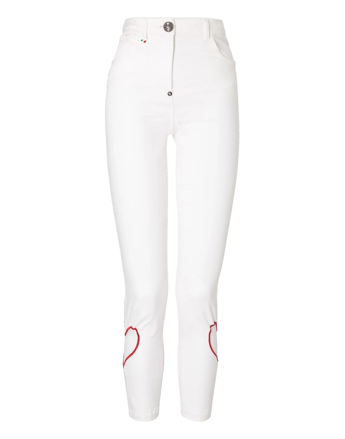 High Waist Jegging "El paso", цвет: Белый