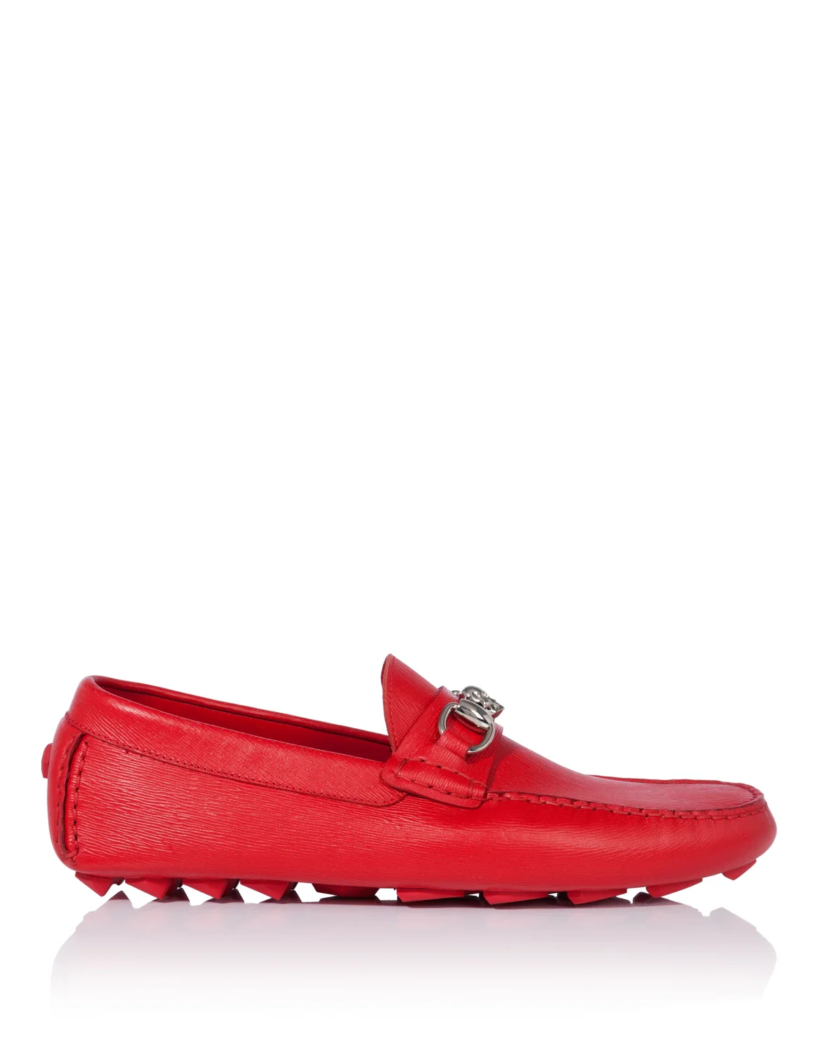 Mocassin "chrome", цвет: Красный