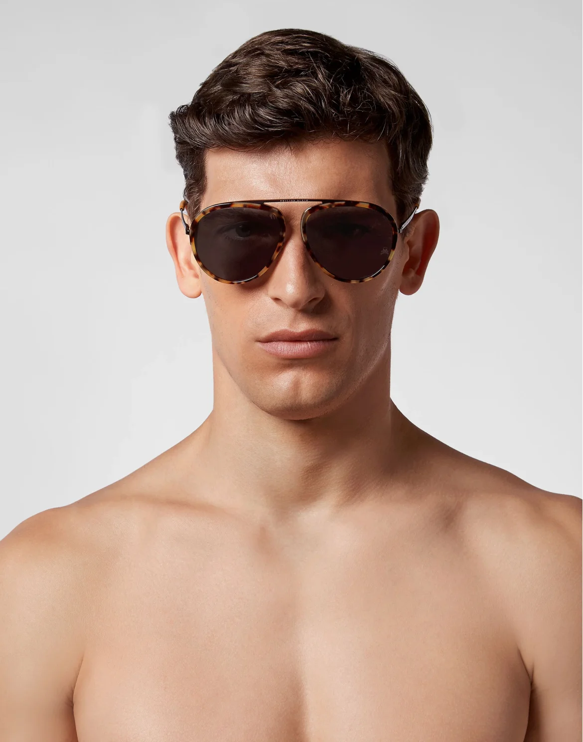 Sunglasses "Records", цвет: Леопард