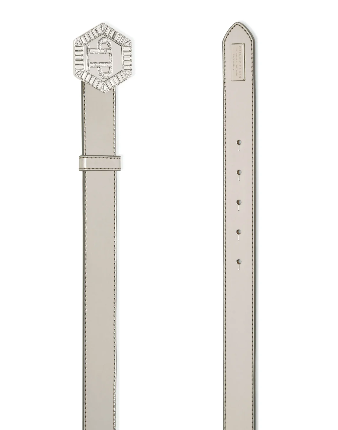 Belt "Joe", цвет: Серебристый