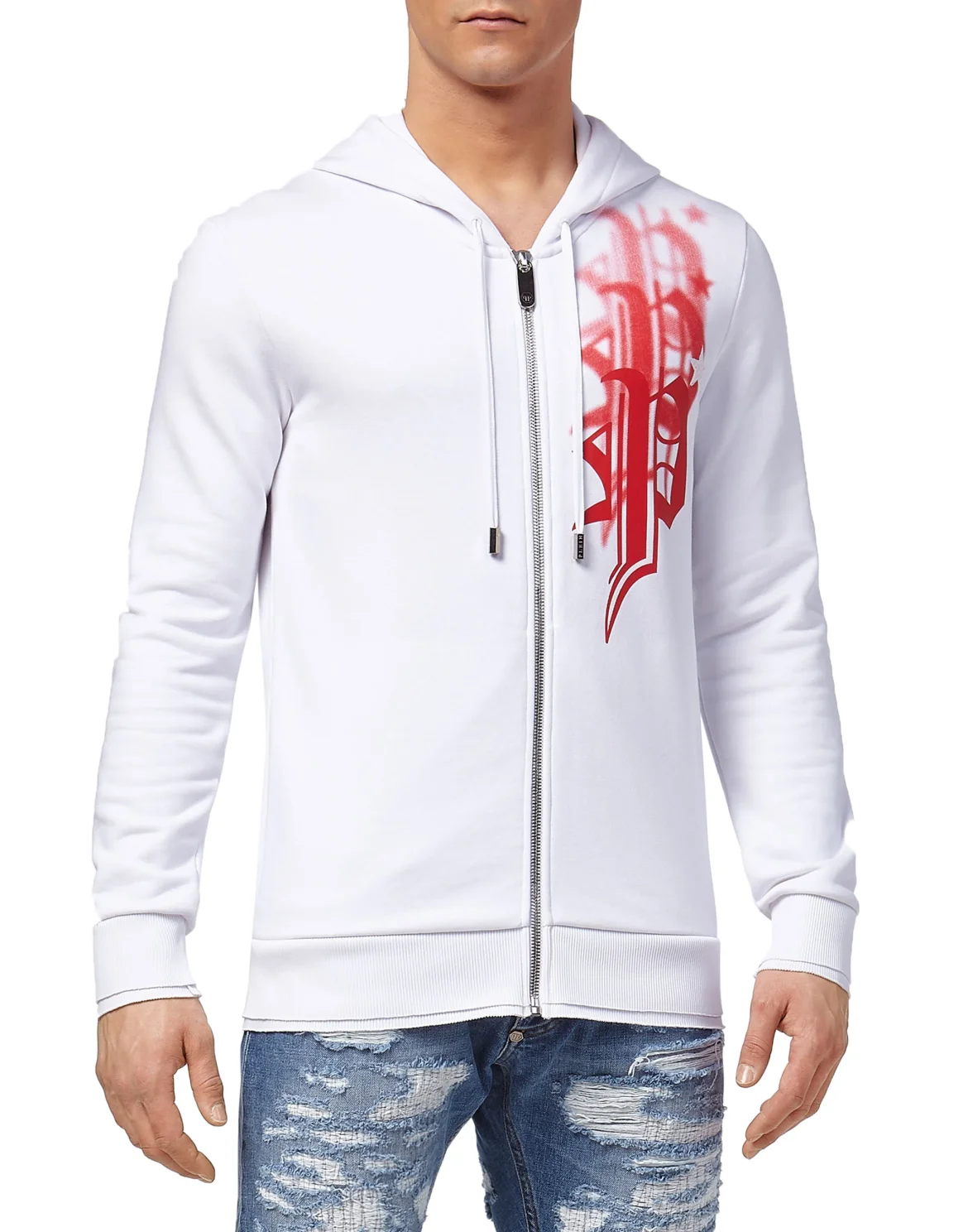Hoodie Sweatjacket "Additional", цвет: Белый