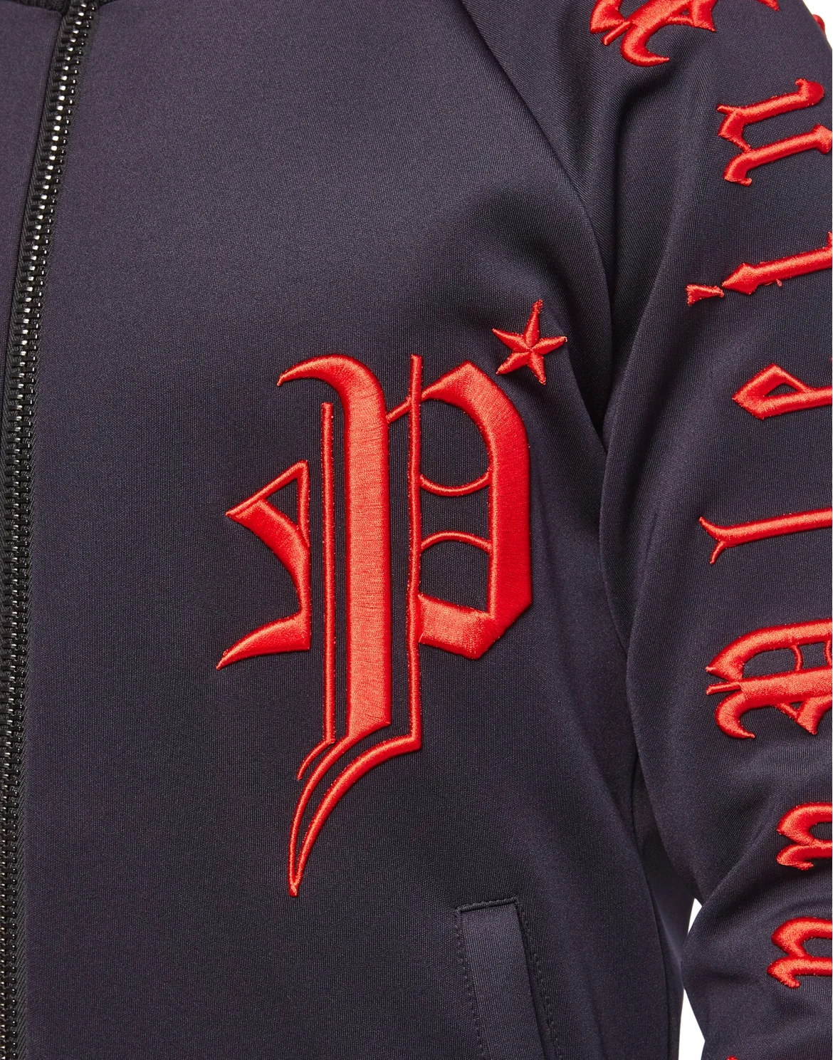 Jogging Jacket "Gothic P", цвет: Черный