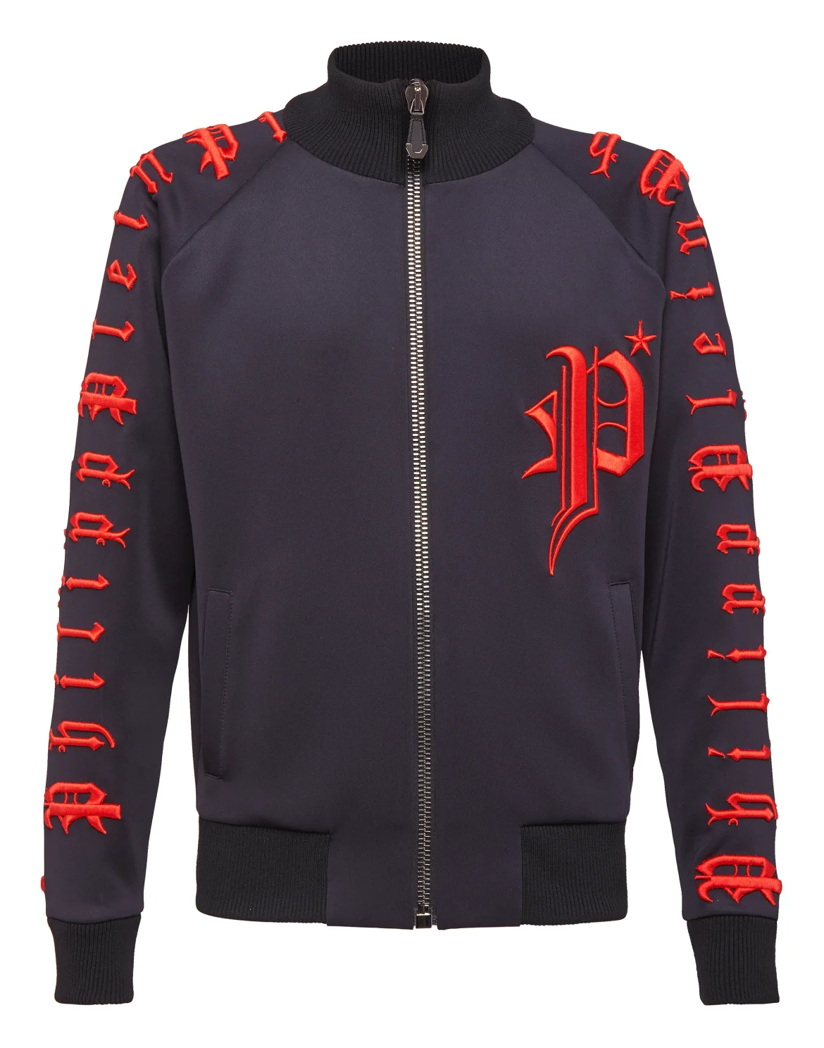 Jogging Jacket "Gothic P", цвет: Черный