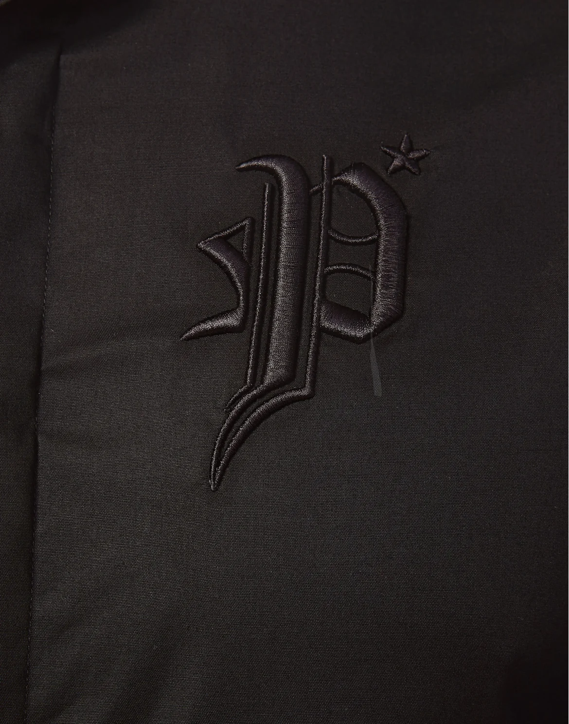 Shirt Platinum Cut LS "Gothic P", цвет: Черный