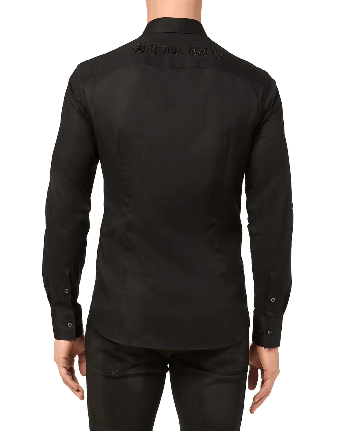 Shirt Platinum Cut LS "Gothic P", цвет: Черный