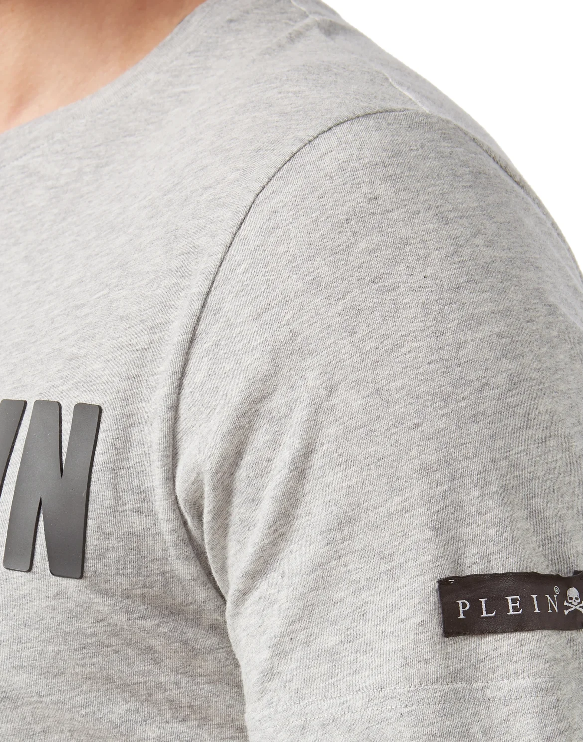 T-shirt Round Neck SS "My mind", цвет: Серый