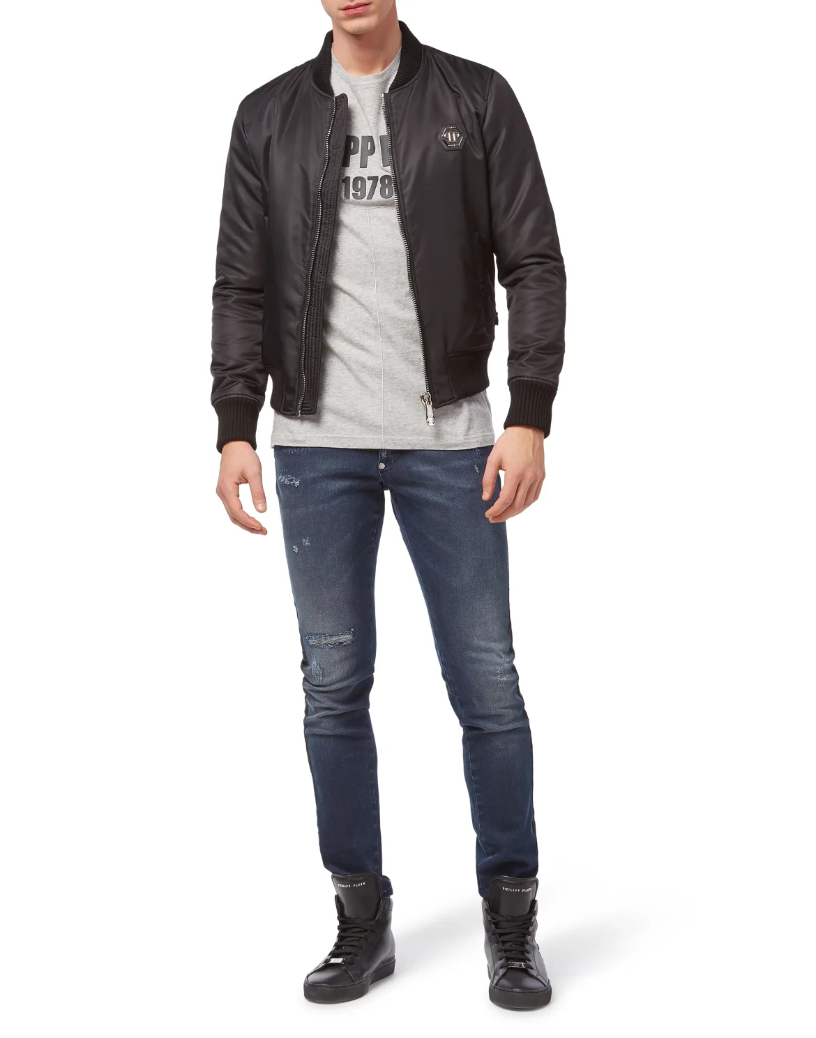 T-shirt Round Neck SS "My mind", цвет: Серый