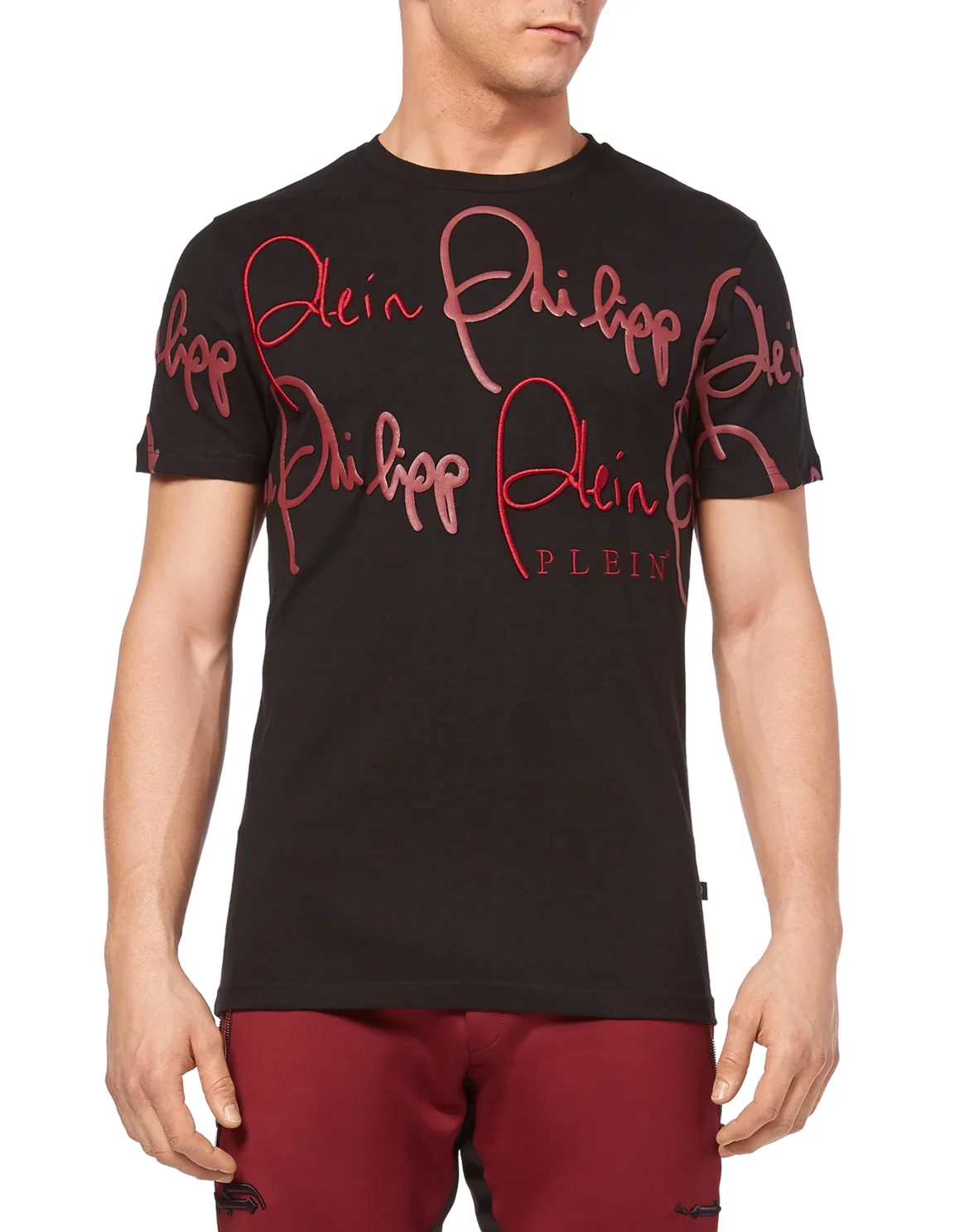 T-shirt Round Neck SS "Run", цвет: Черный