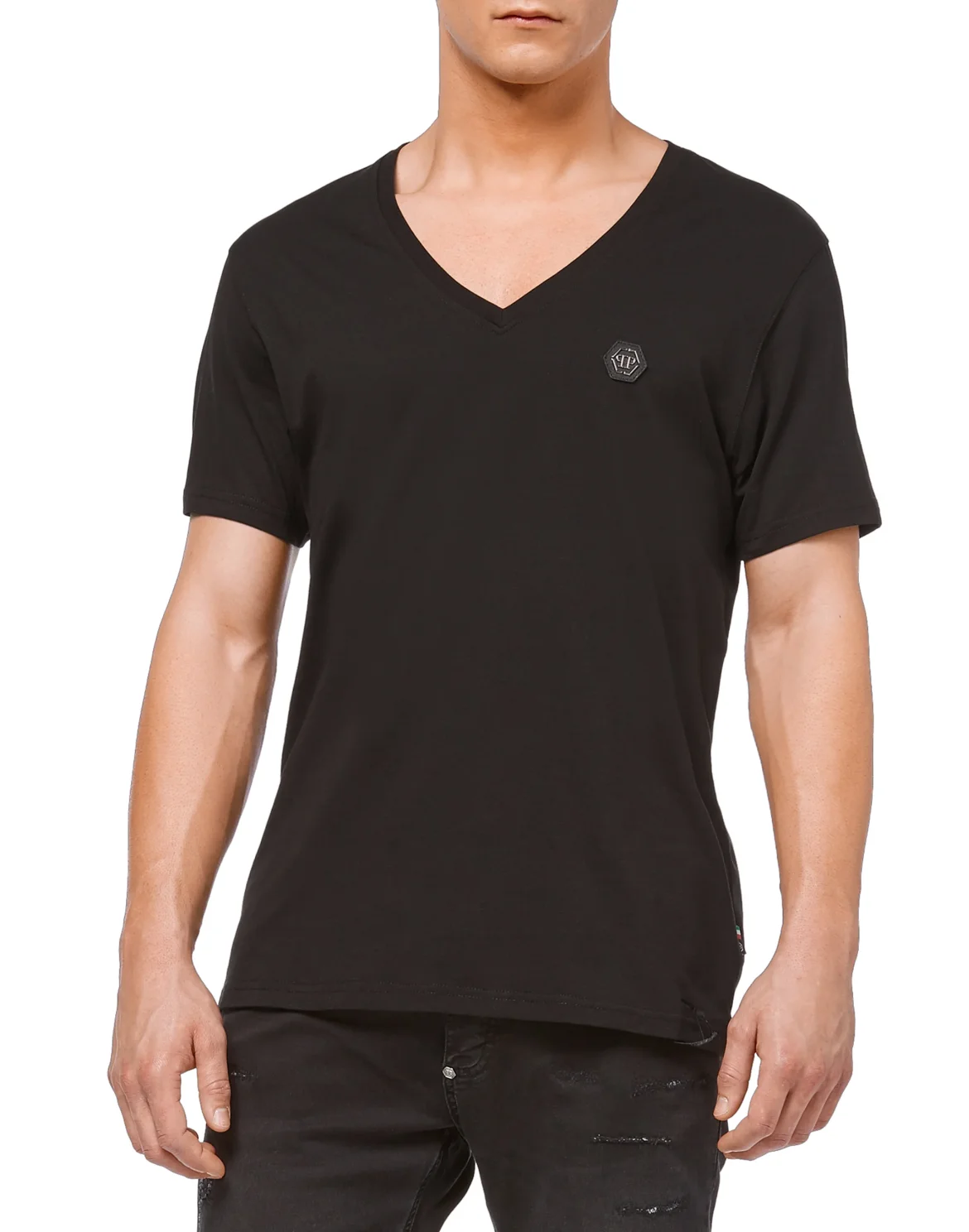 T-shirt Platinum Cut V-Neck "Original", цвет: Черный