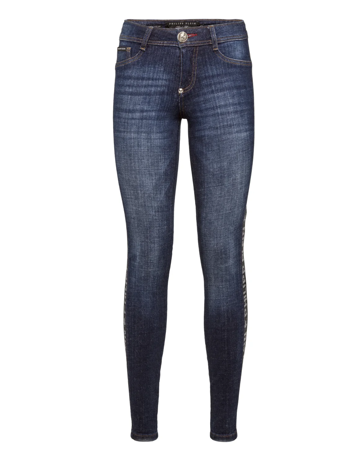 Jeggins "Philipp Plein Star", цвет: Синий