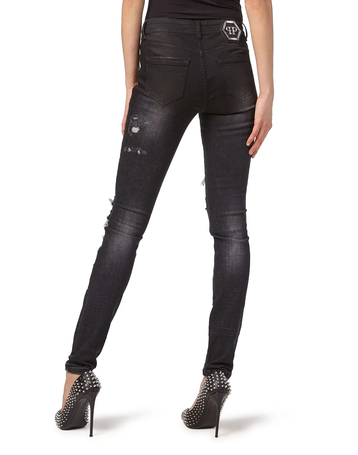 Jeggins "Gentle Dragon", цвет: Черный