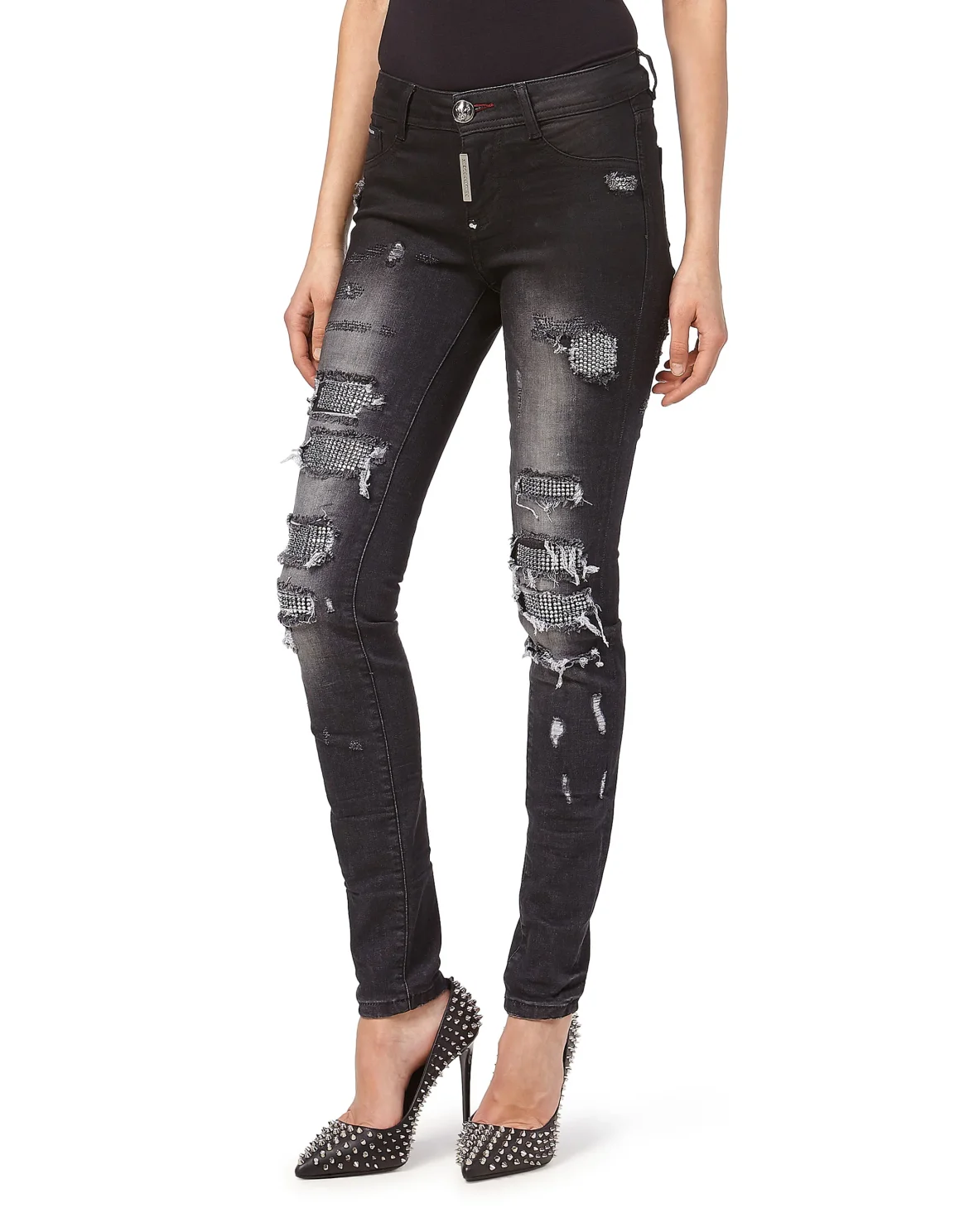 Jeggins "Gentle Dragon", цвет: Черный