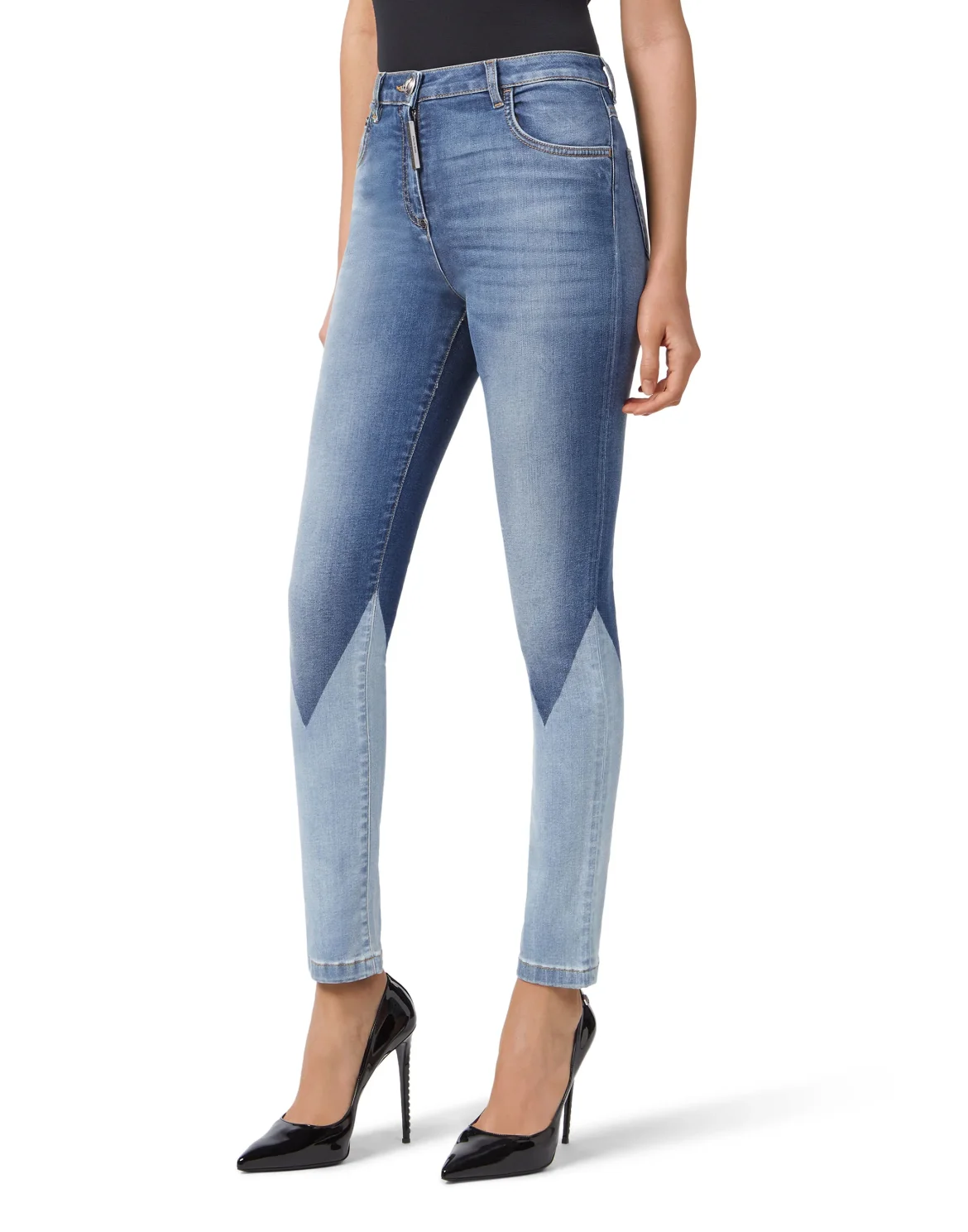 High Waist Jegging "One Type", цвет: Синий